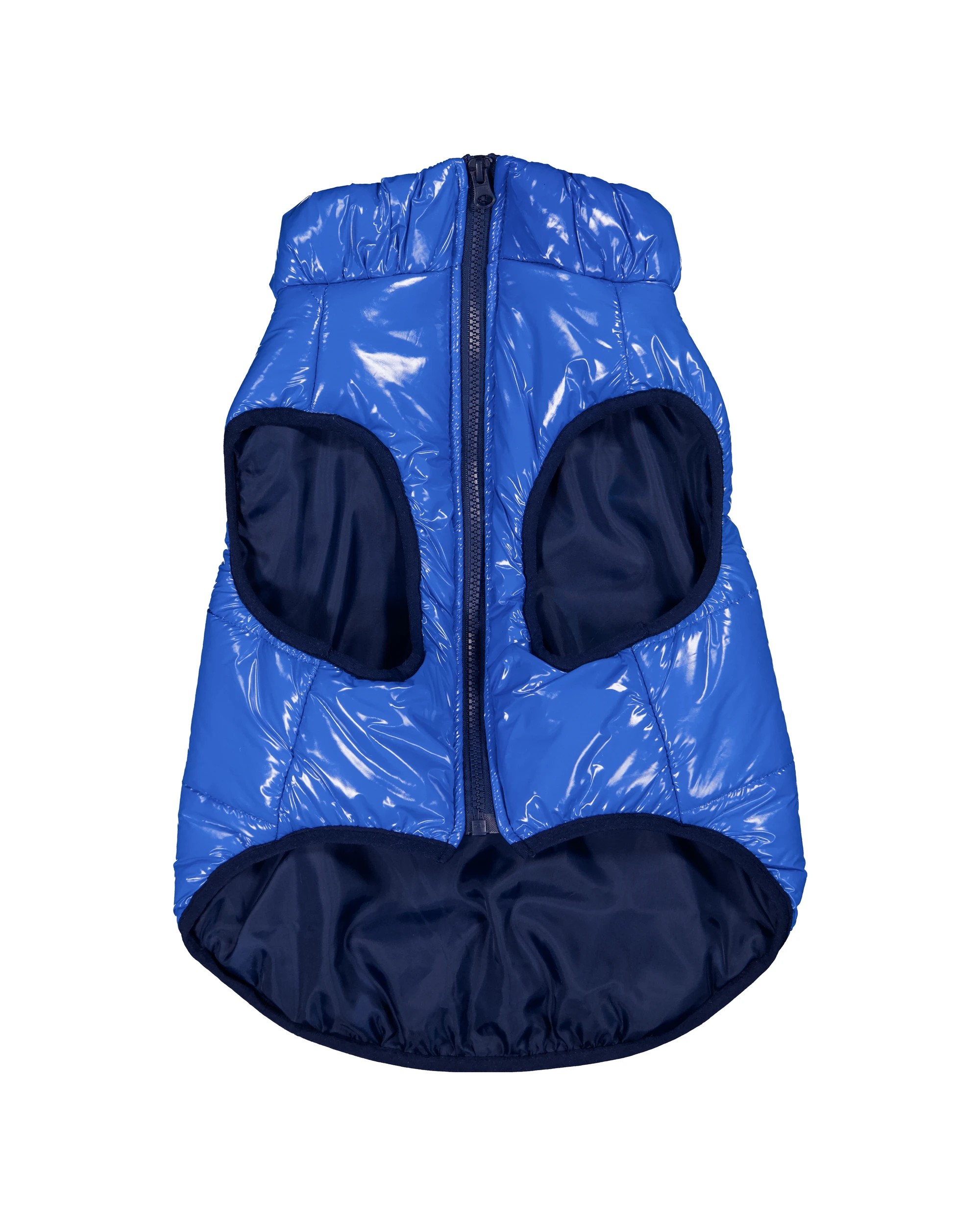 6 Pet Shine Puffer - Large, Blue and Navy, 6 of 10