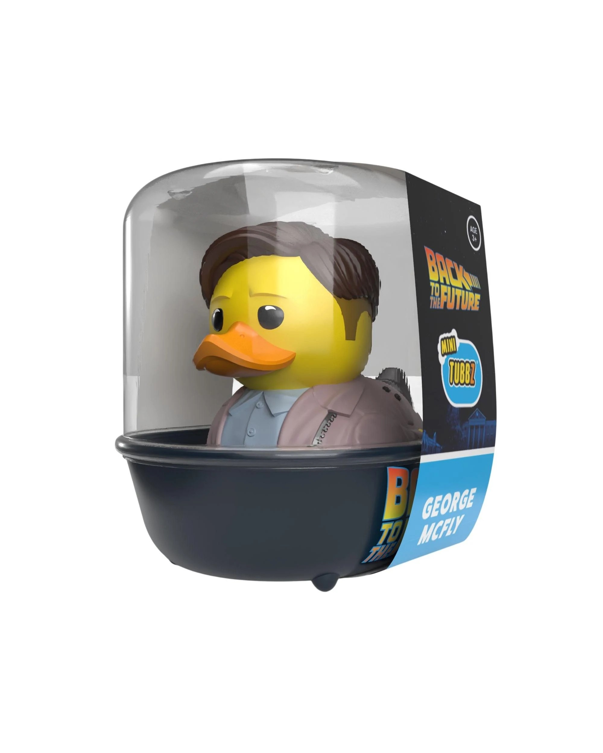1 TUBBZ Back to the Future George McFly Mini Edition Cosplaying Duck Figure, 1 of 6