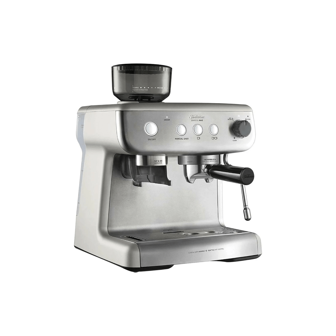 4 Sunbeam Barista Max Espresso Machine - Silver, 4 of 5