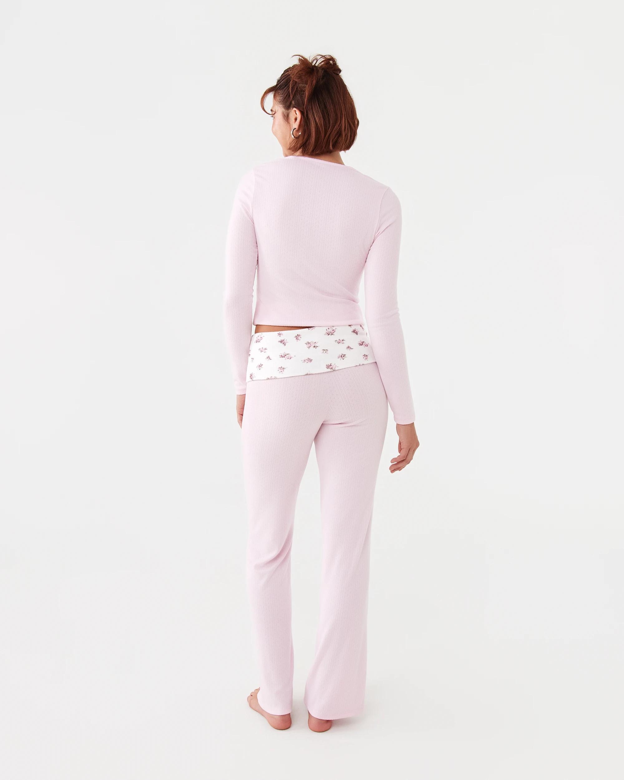 4 Long Sleeve Double Layer Top Bllet Pink, 4 of 6