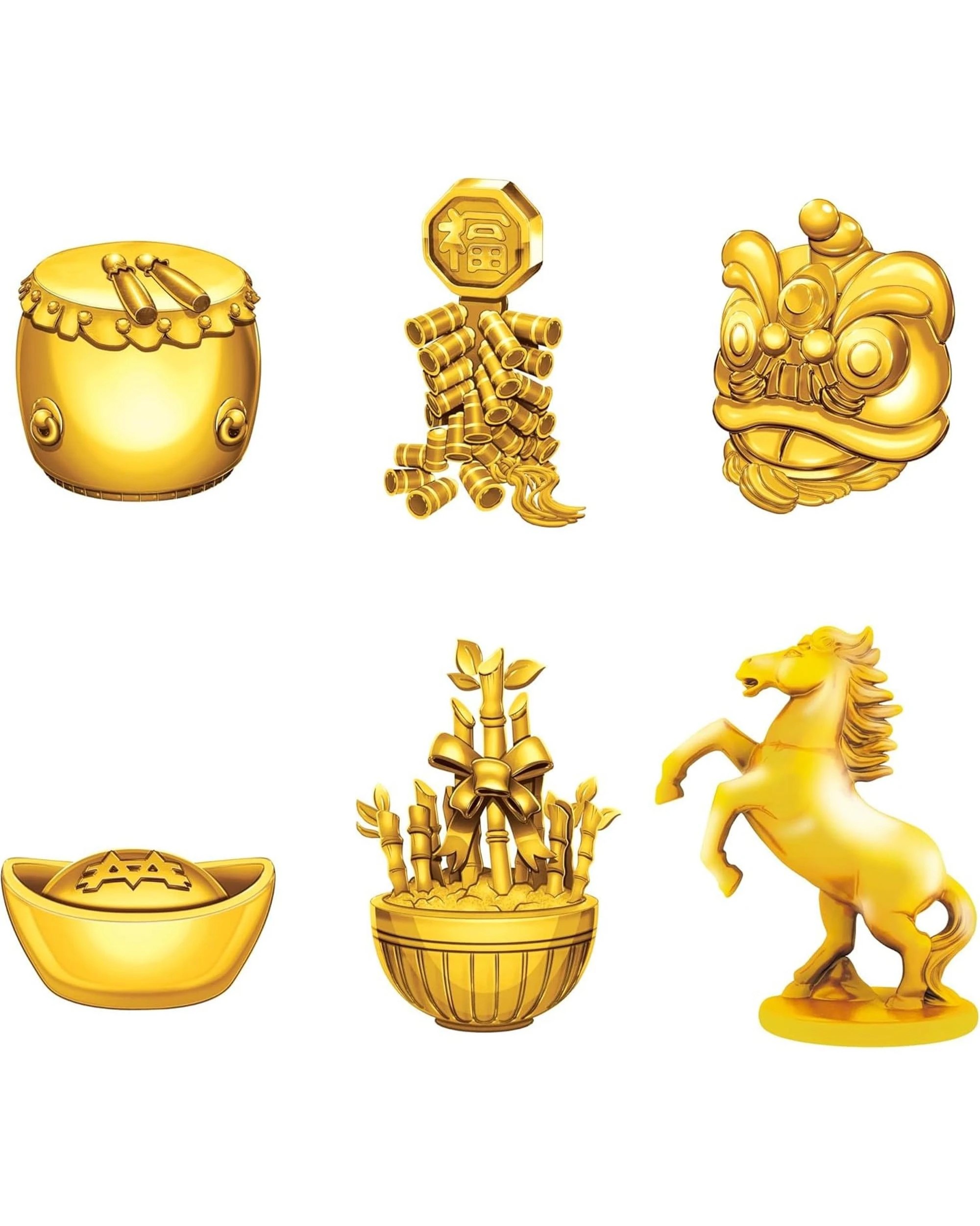 4 Monopoly Chinese New Year Celebration Year of the Horse Edition Board Game, 4 of 7