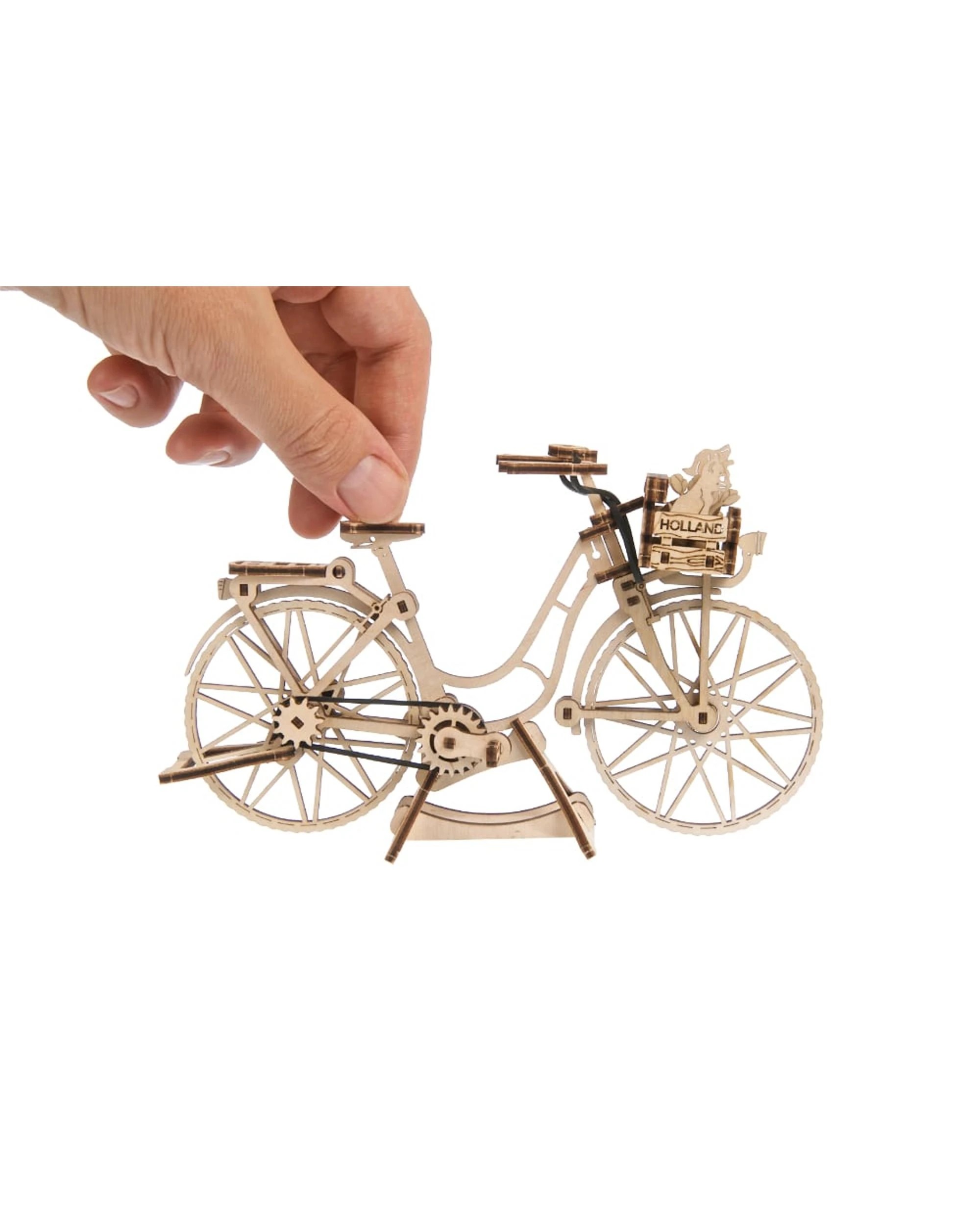 5 UGears Dutch Bicycle Model Kit, 5 of 7