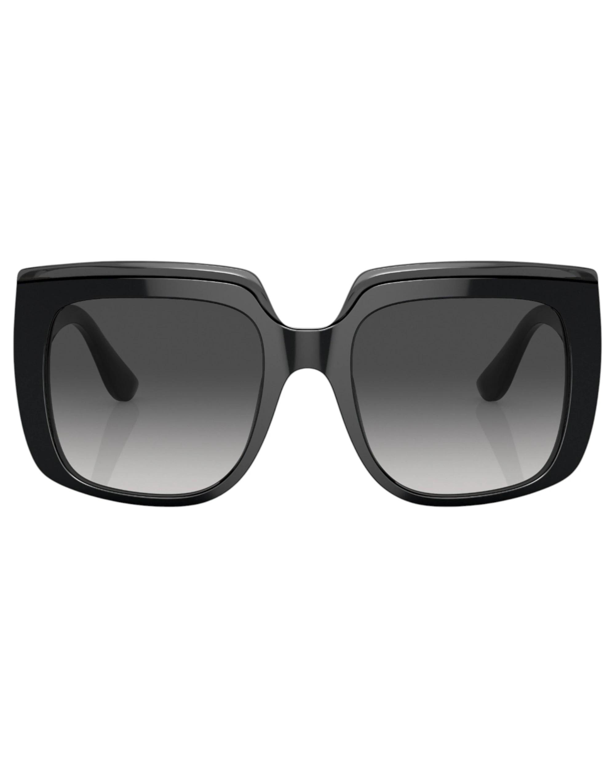 2 Dolce & Gabbana Womens Sunglasses Dg4414 Sunnies BLACK ON TRANSPARENT BLACK, 2 of 5