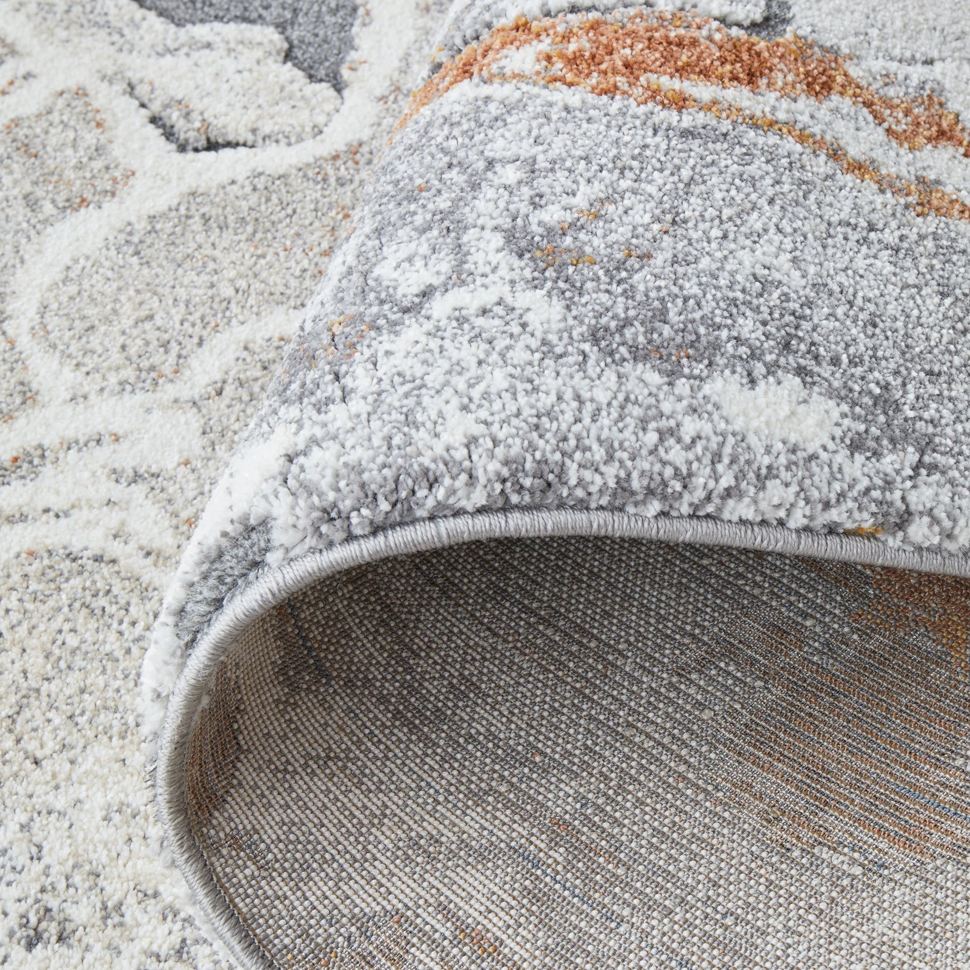 6 Common Ground Rugs Stonefall 222 290x200cm - Large Floor Rug - Orange, 6 of 7