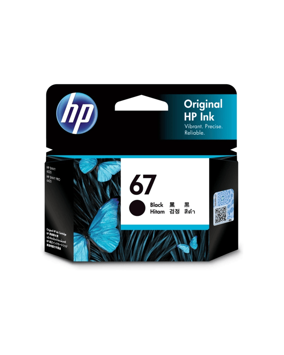 HP 67 Black Original Ink Cartridge