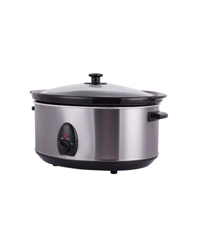 Maxim Kitchen Pro 6.0L Stainless Steel Slow Cooker - Si