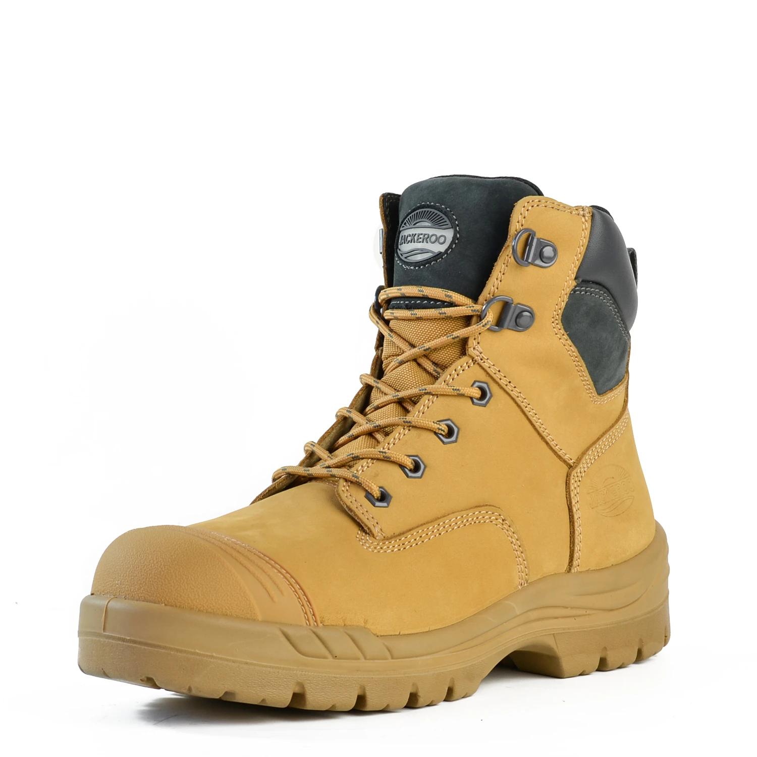 5 Zip Sided Safety Boots WHEAT, 5 of 6