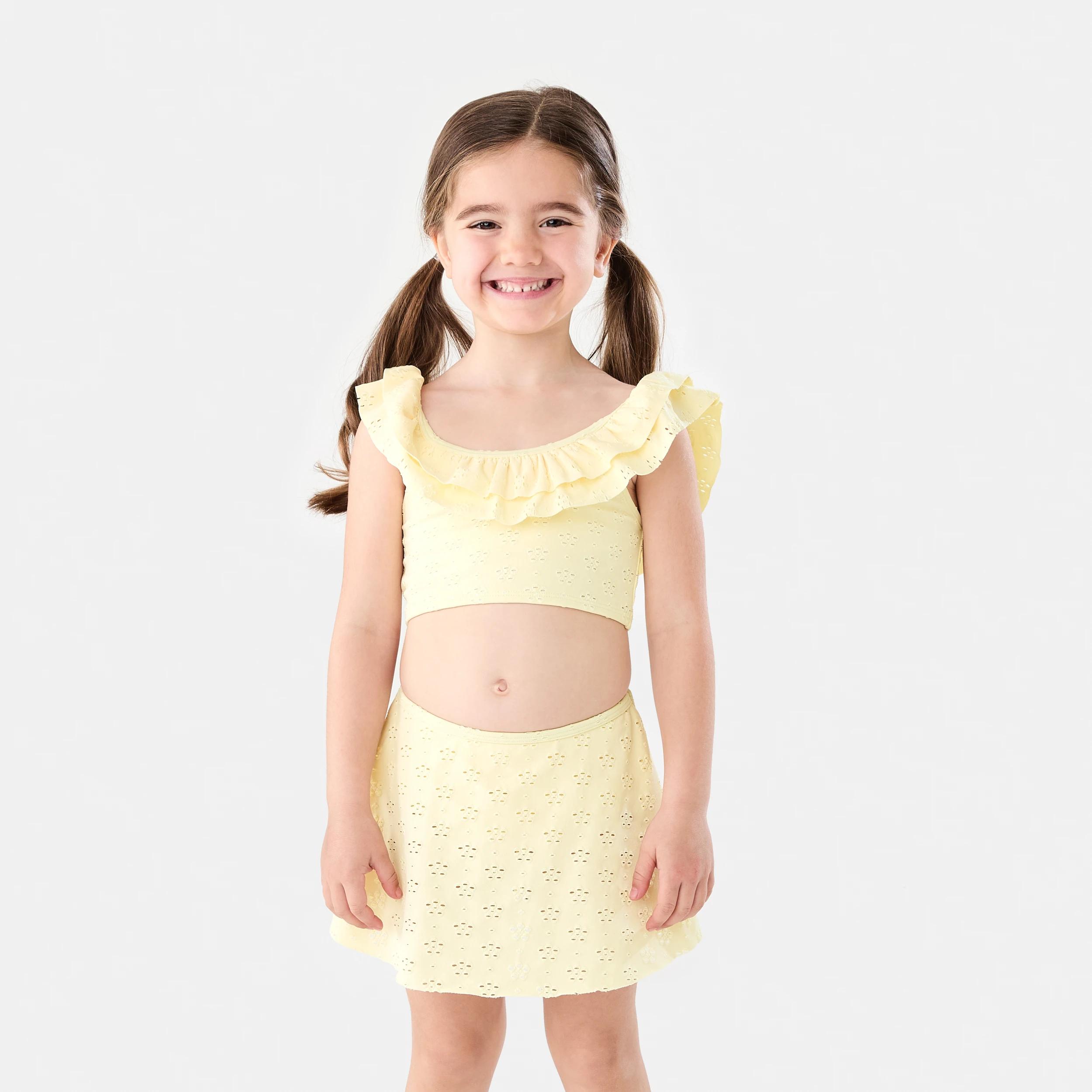 1 Lace Bikini Skirt Set Ylw Butter, 1 of 10