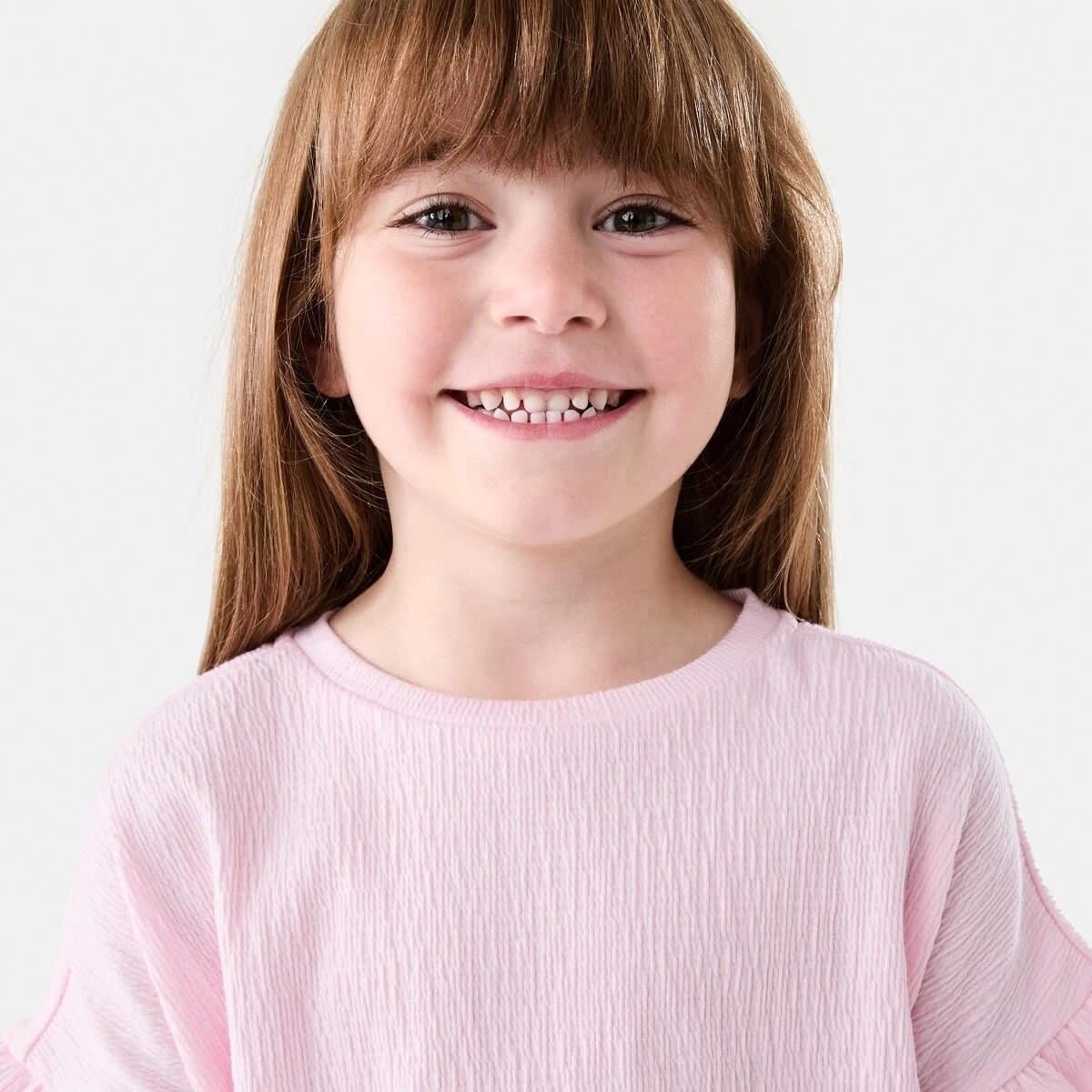 3 Short Sleeve Crinkle T-shirt BALLERINA, 3 of 6