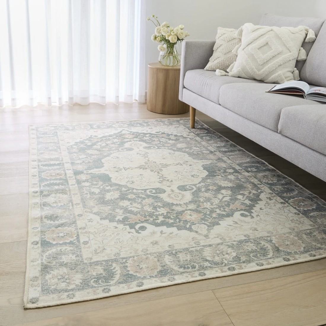 1 Ella Washable Rug - Medium - 180cm x 133cm, 1 of 7