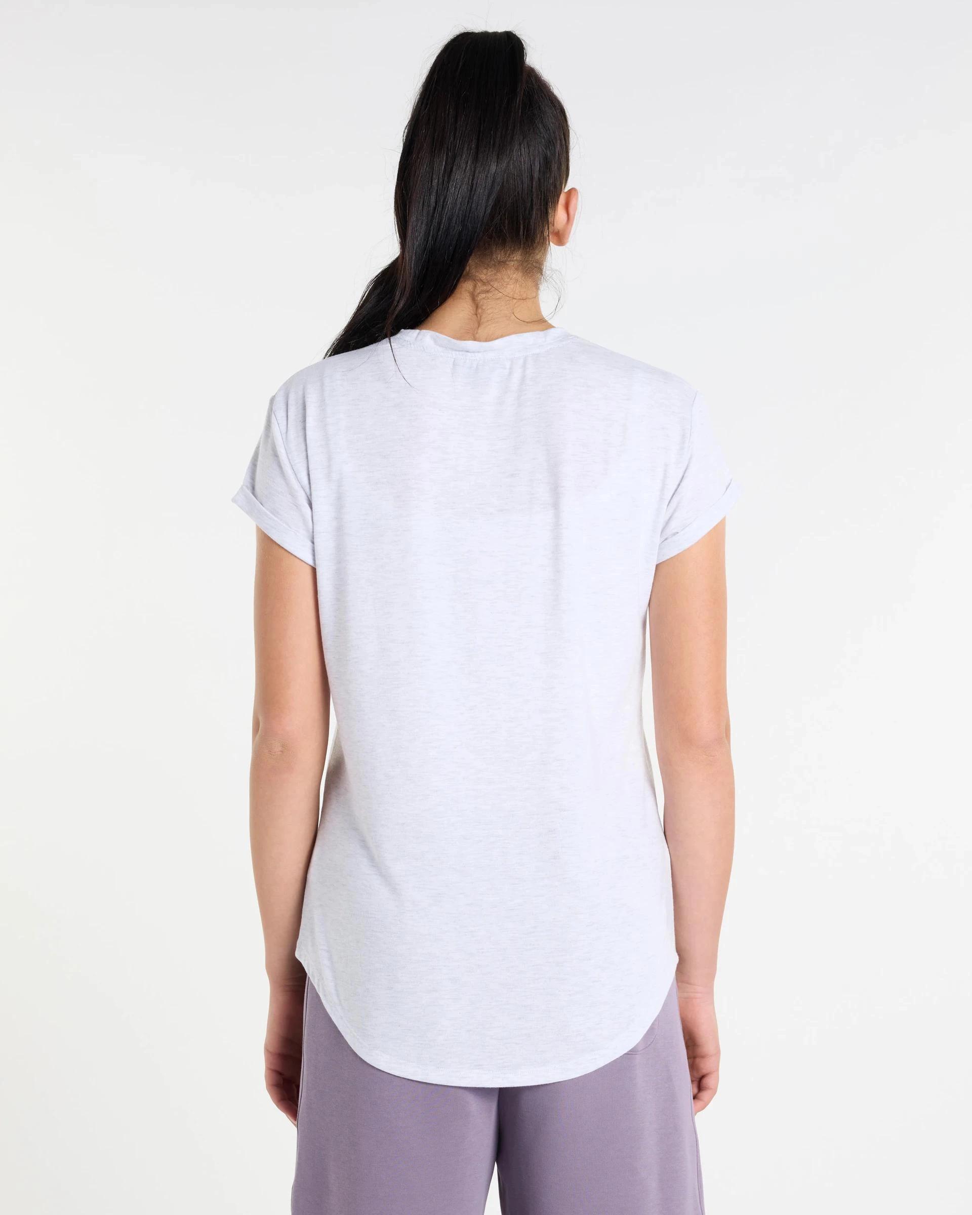 3 Lonsdale Silver Marle Malden T-shirt - Lonsdale London SILVER MARLE, 3 of 5