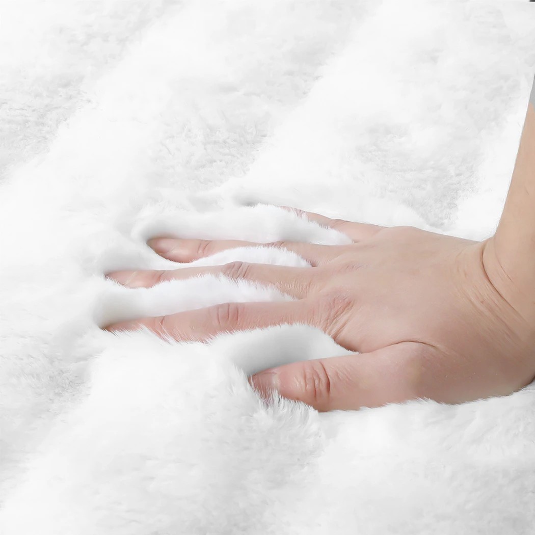 5 Marlow Soft Rug Faux Fur Area Carpet, 5 of 8