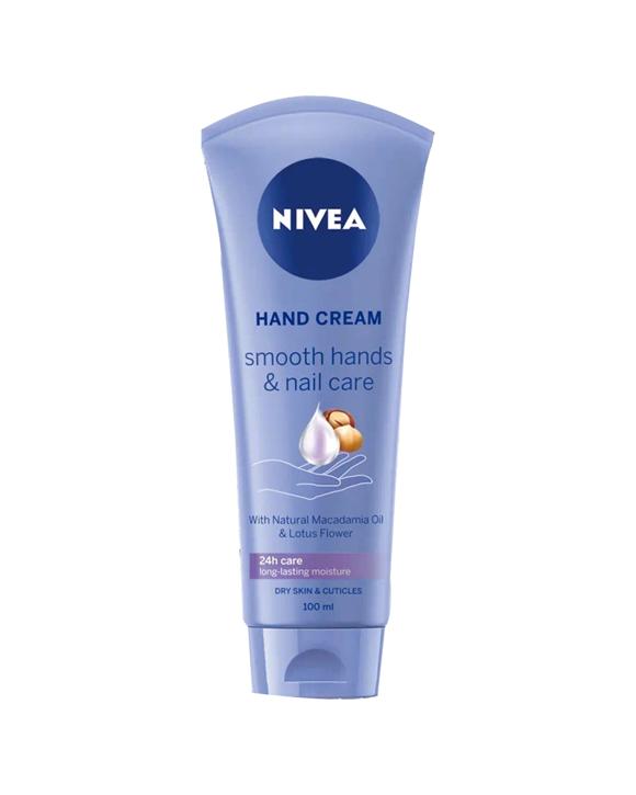 Nivea Smooth Hands & Nail Care Hand Cream 100ml