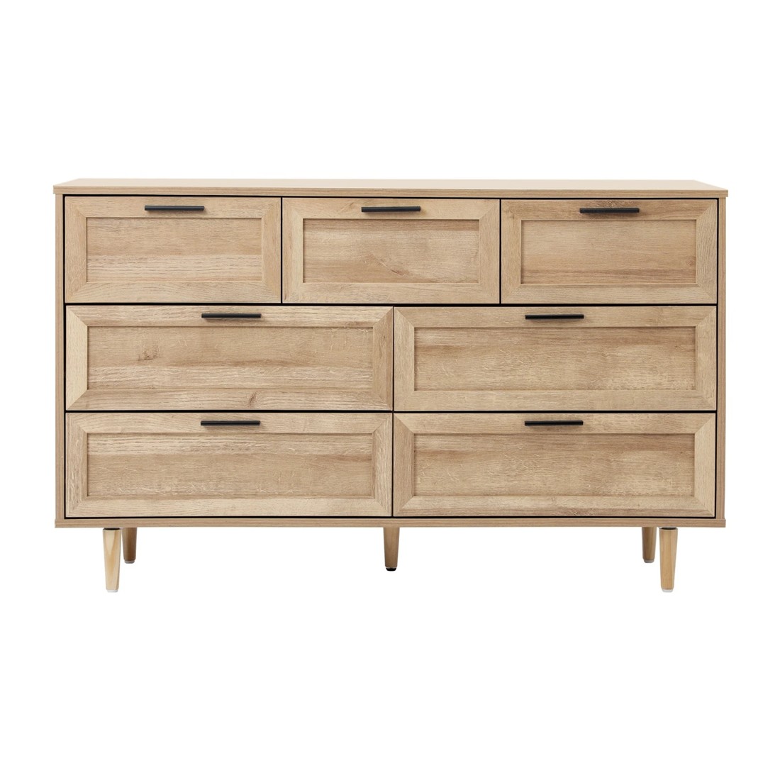 7 Oikiture 7 Chest Of Drawers Dresser Chest Storage Cabinet Lowboy
 - Natural, 7 of 10