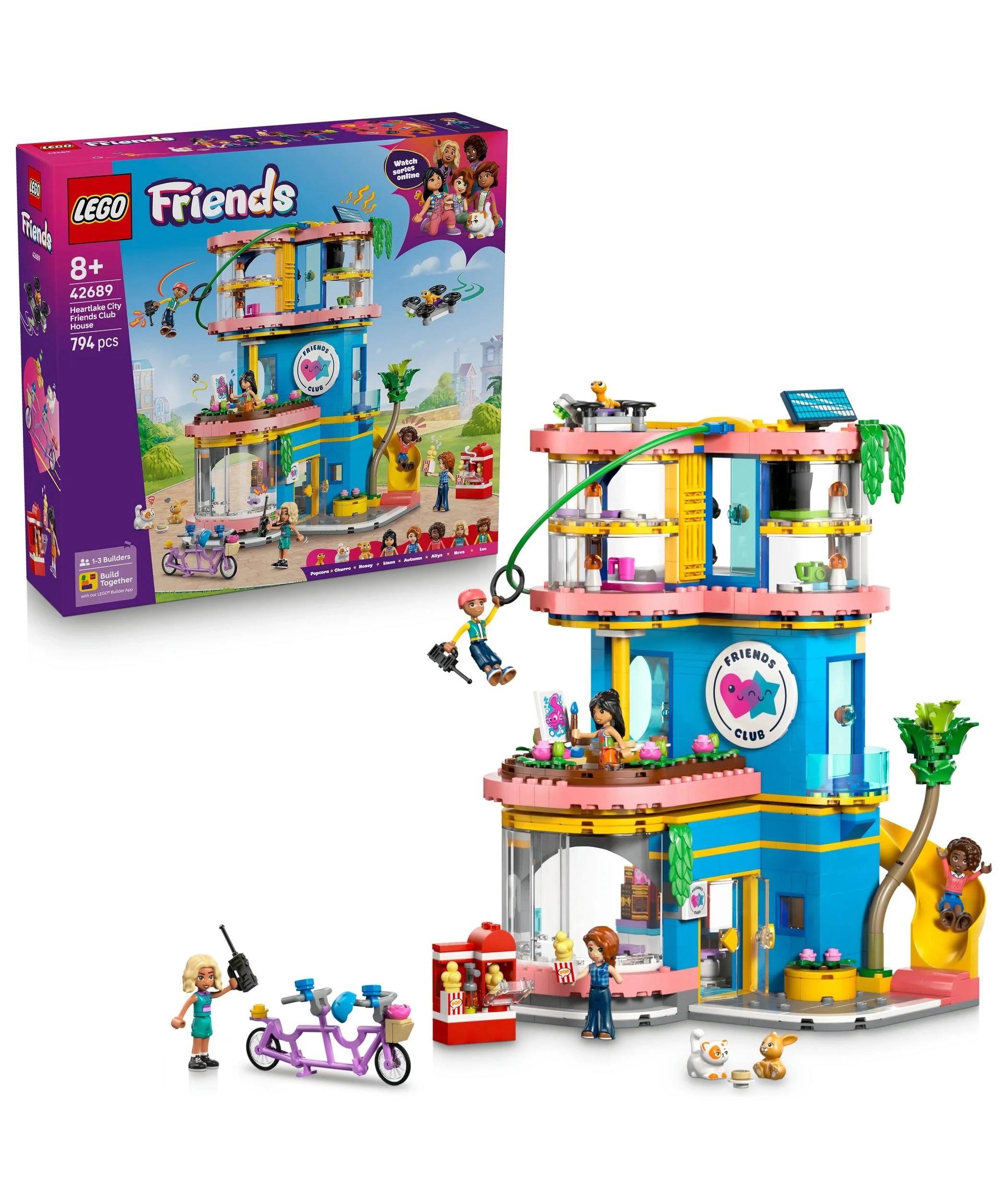 1 LEGO® Friends Heartlake City Friends Club House 42689 - Multi, 1 of 10