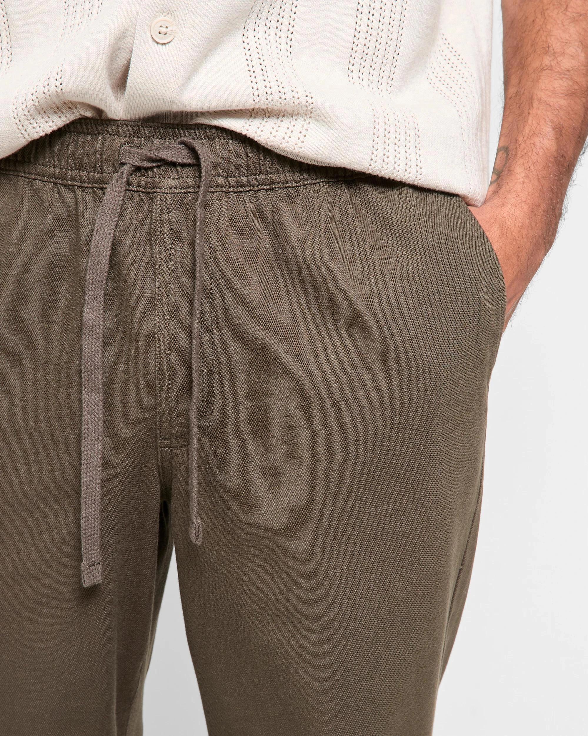 5 Target Australian Cotton Relaxed Twill Pants DARK OLIVE, 5 of 5