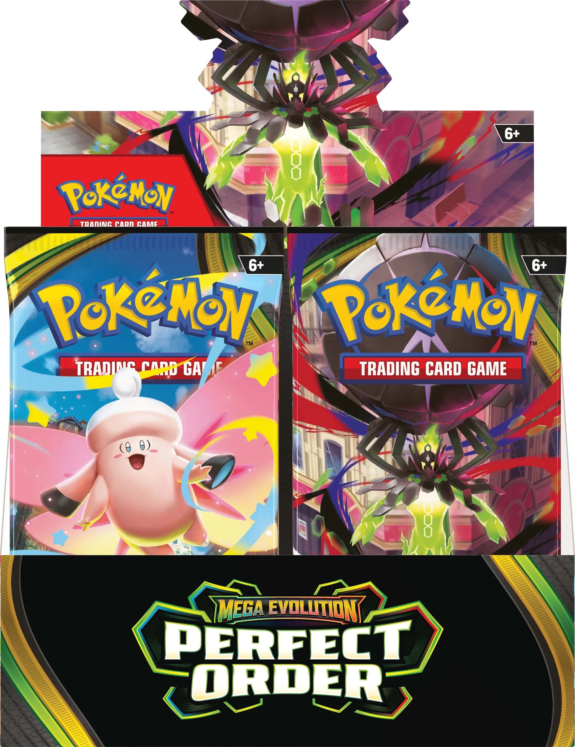 2 Pokemon Trading Card Game: Mega Evolution - Perfect Order Booster Display - Assorted, 2 of 9