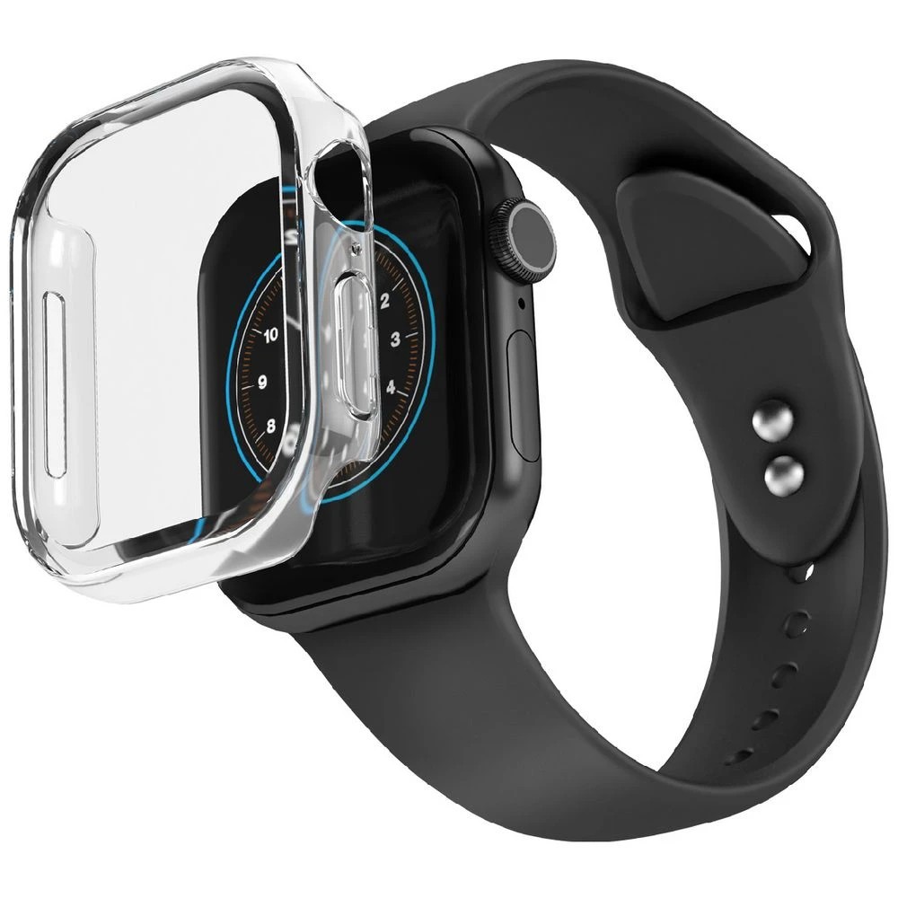 1 Cygnett EdgeShield Case for Apple Watch 10-11 42mm Clear, 1 of 4