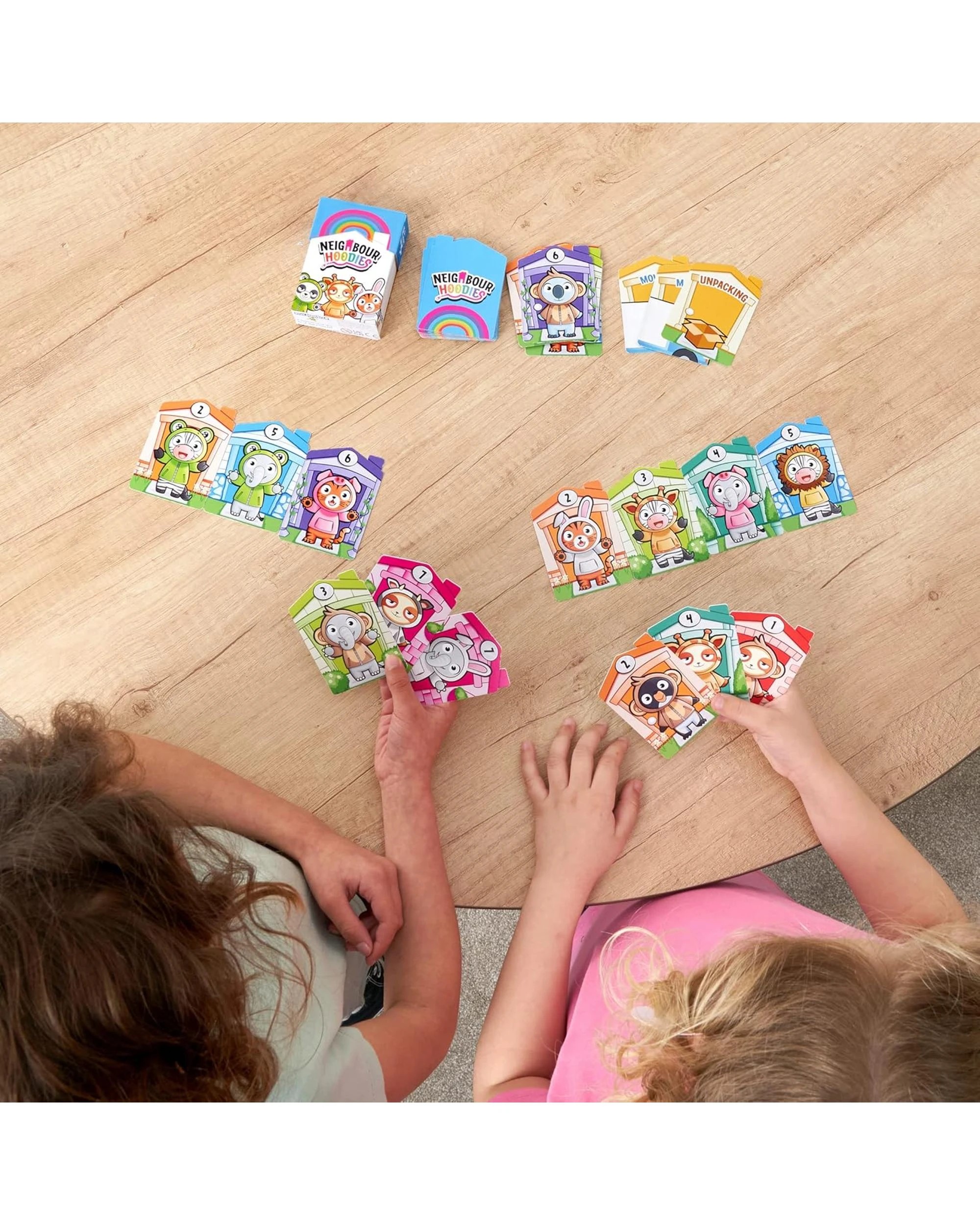 2 Neighbour Hoodies Card Game Tin, 2 of 5