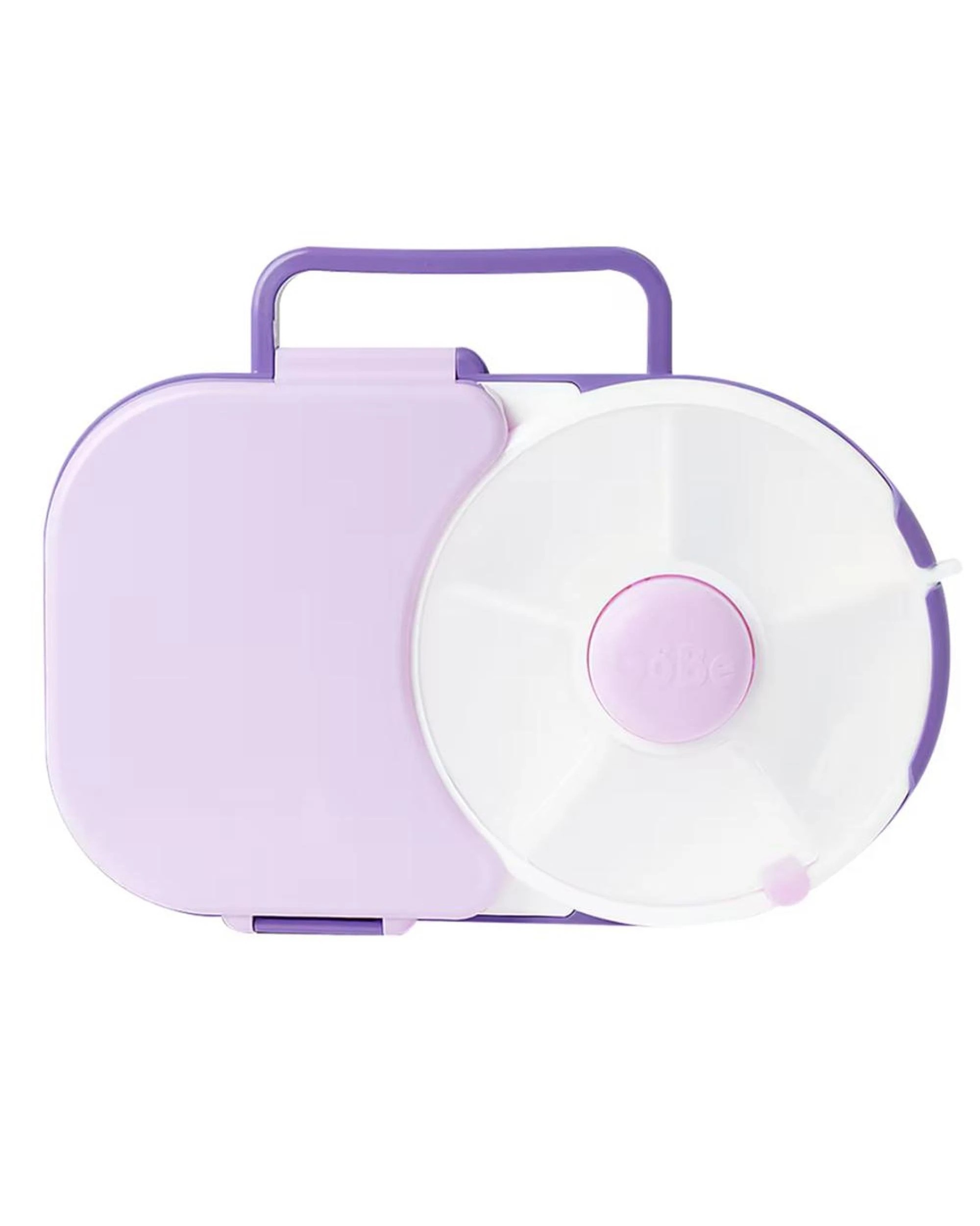 1 GoBe 2in1 Lunchbox With Original Snack Spinner - Purple, 1 of 3