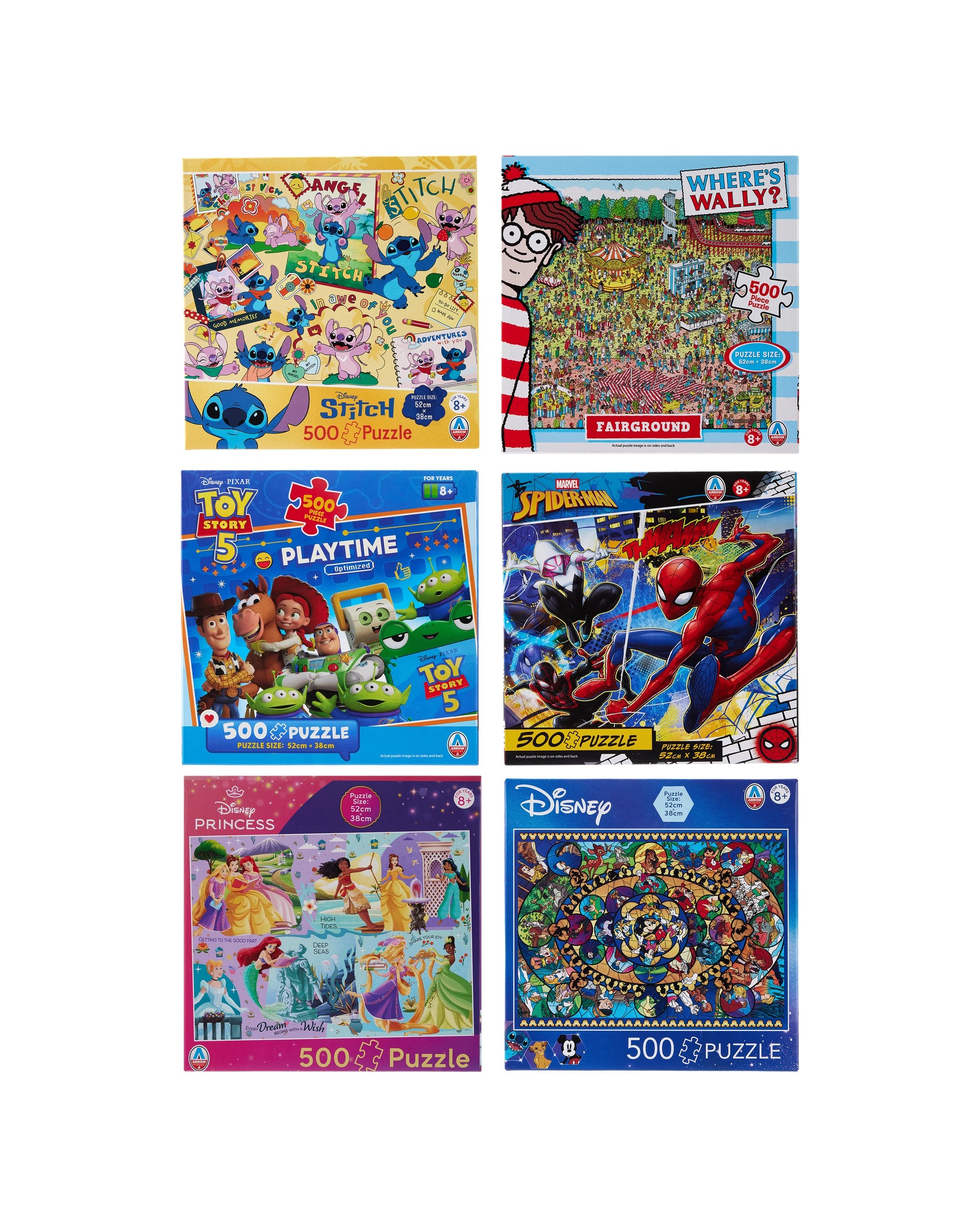 1 500 Piece Arrow License Puzzle - Assorted, 1 of 4