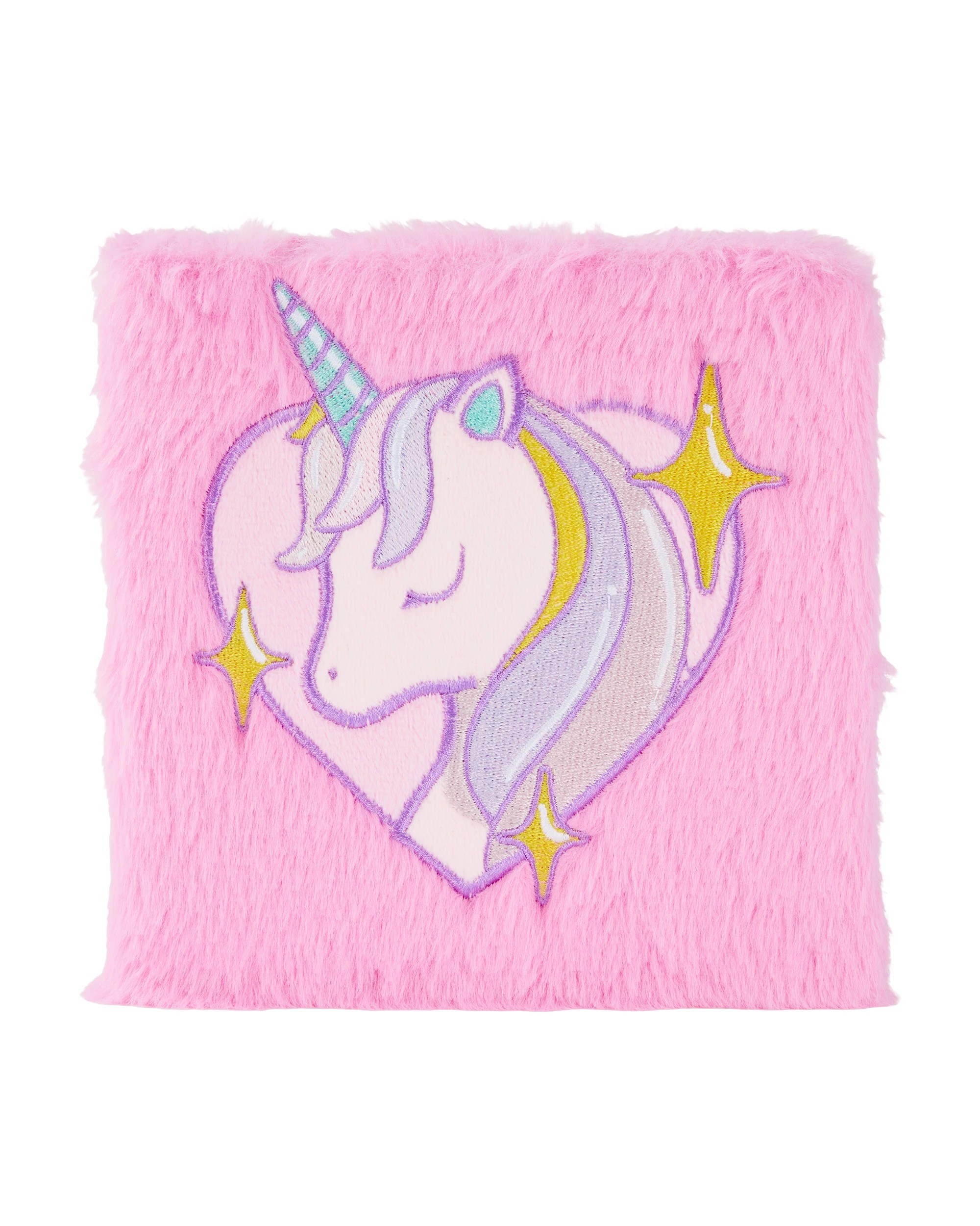 1 Fluffy Notebook - Unicorn, 1 of 4