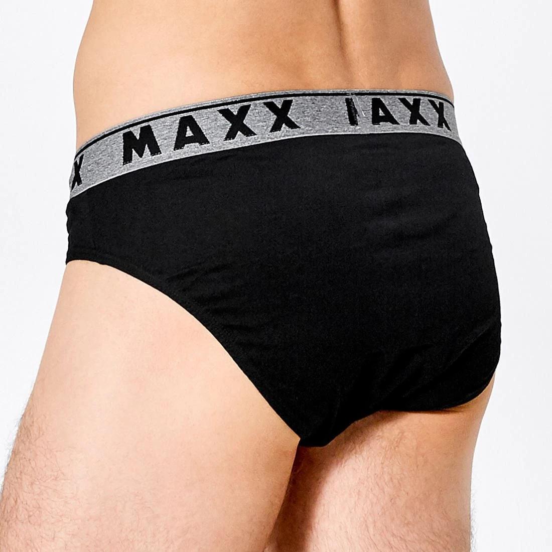 2 Maxx 5 Pack Hipster Briefs BLACK, 2 of 10