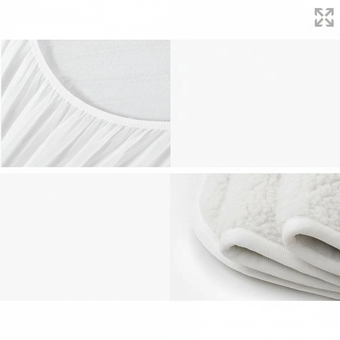6 Giselle Electric Blanket Fleecy Underlay Double - White, 6 of 7