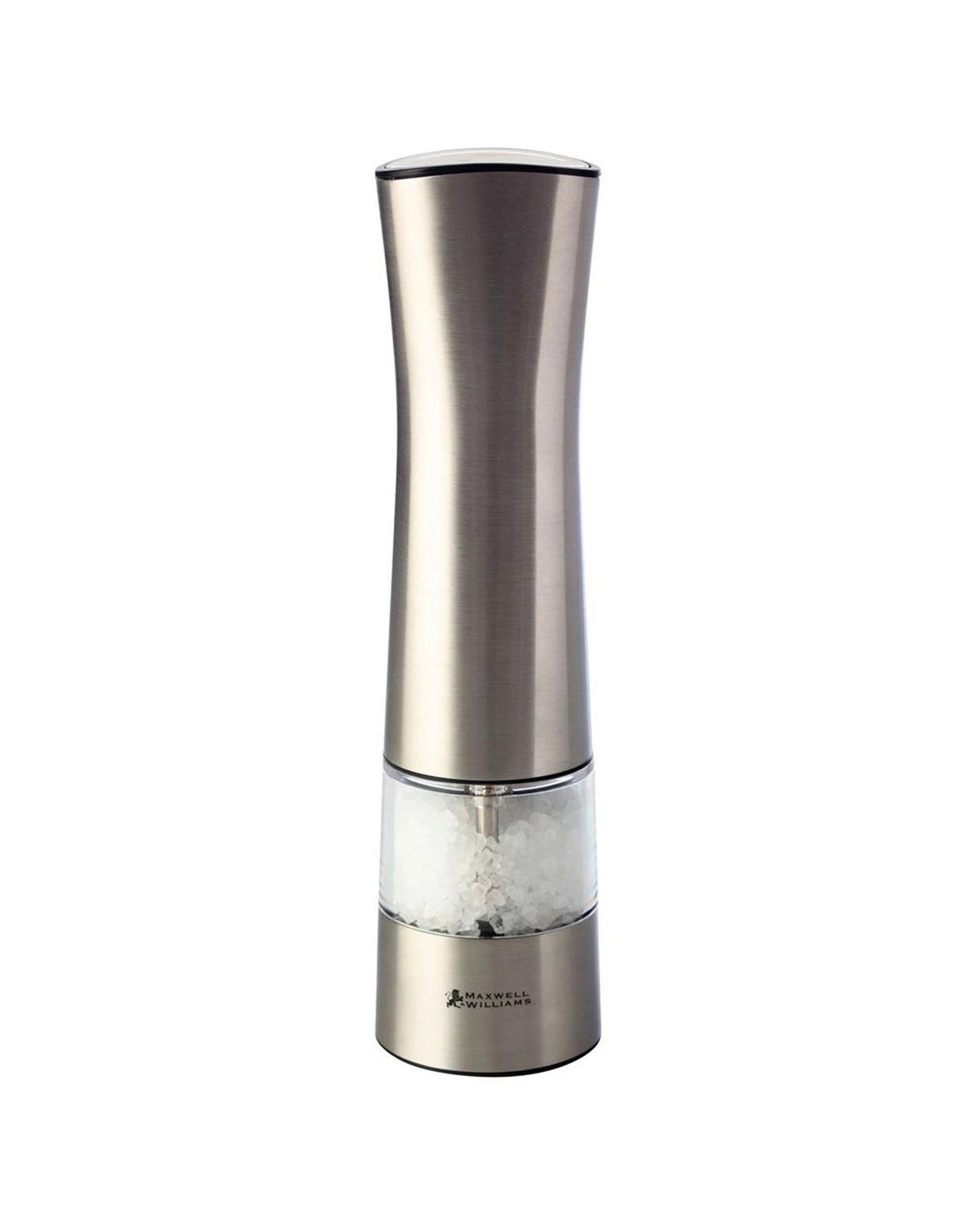 1 Maxwell & Williams Cosmopolitan Electric Salt/Pepper Mill 21cm Stainless Steel - Silver, 1 of 1