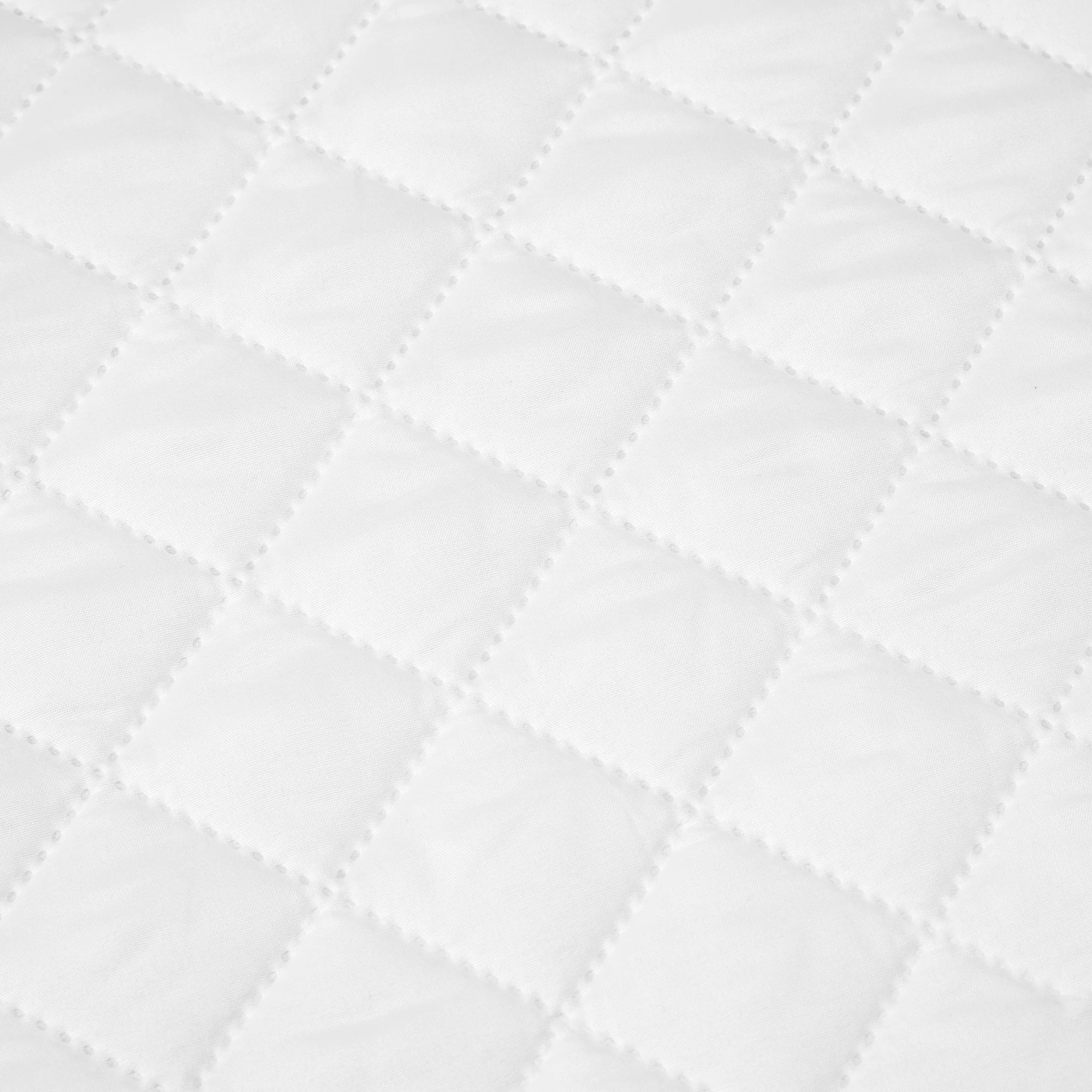 3 Stain Resistant and Allergy Sensitive Mattress Protector - King Bed, White, 3 of 4