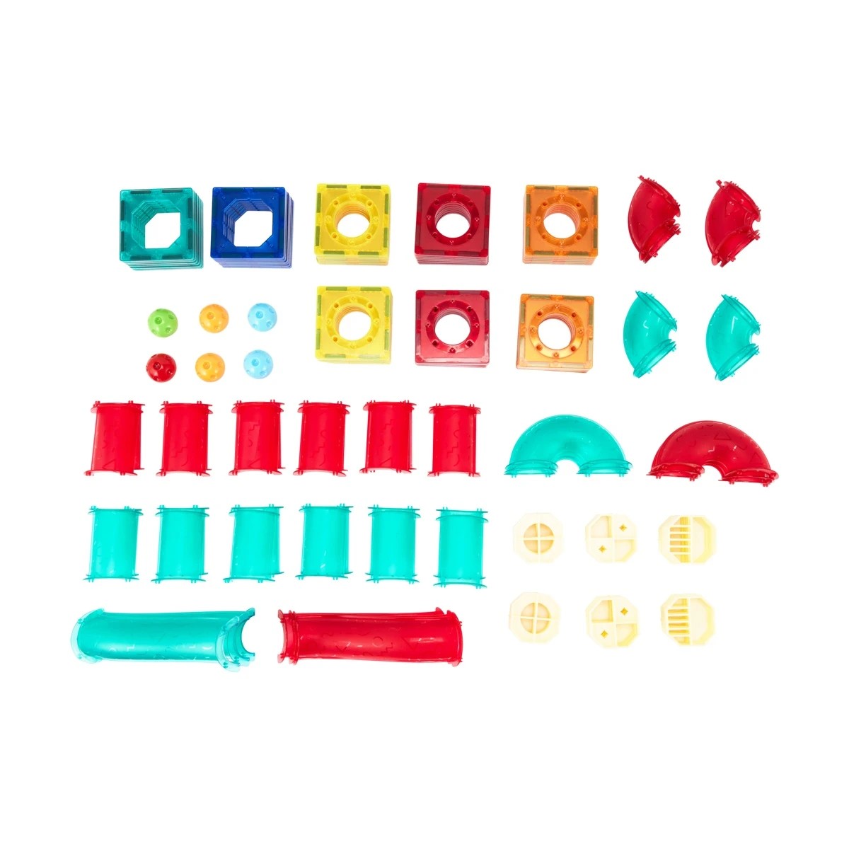 7 125 Piece Magnetic Pipeline Tiles Set, 7 of 10