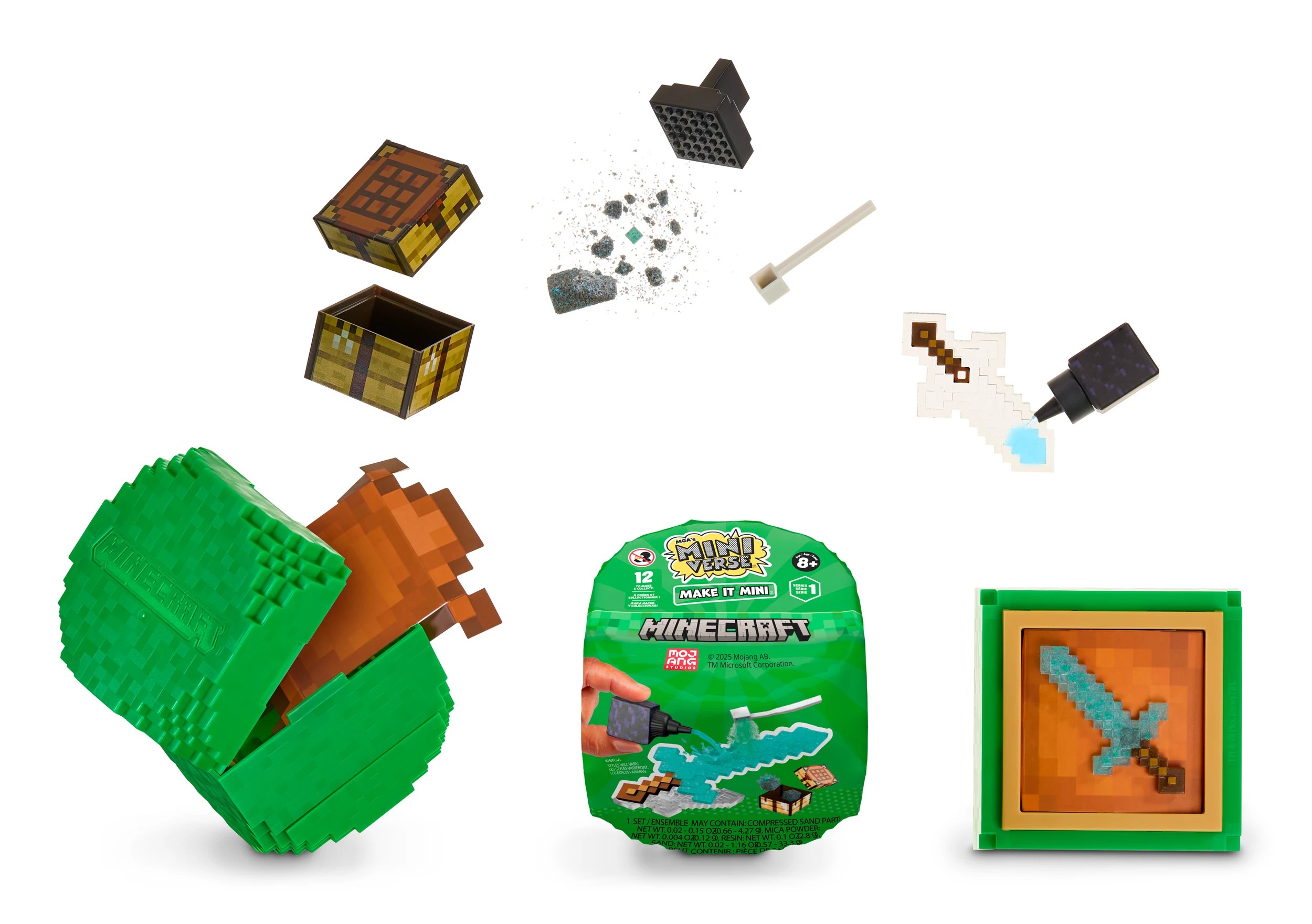 1 MGA's Miniverse Make It Mini Minecraft - Assorted, 1 of 10