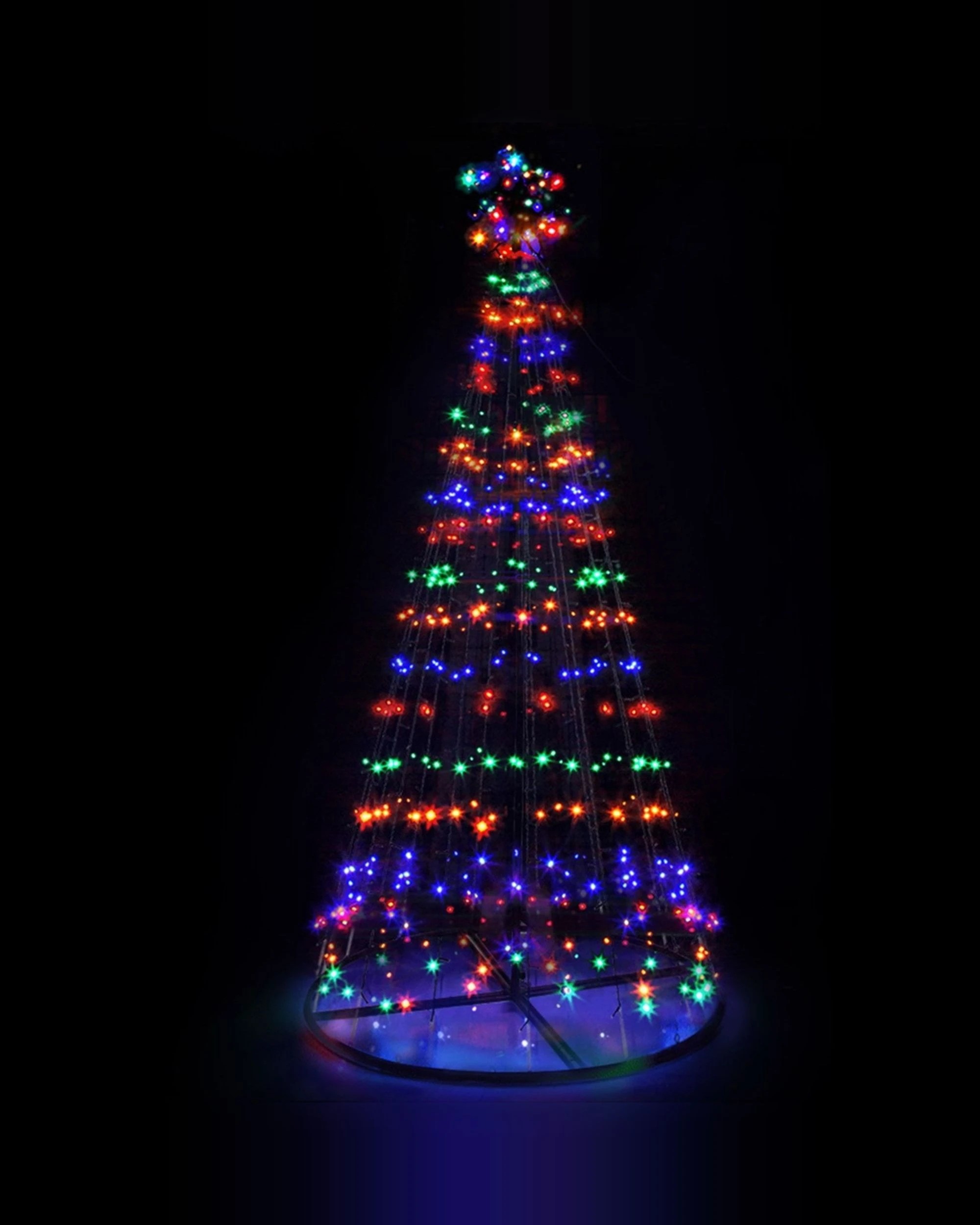 1 Jingle Jollys Solar Christmas Tree 2.1m 264 Led Xmas Tree Decor
 - Green, 1 of 3