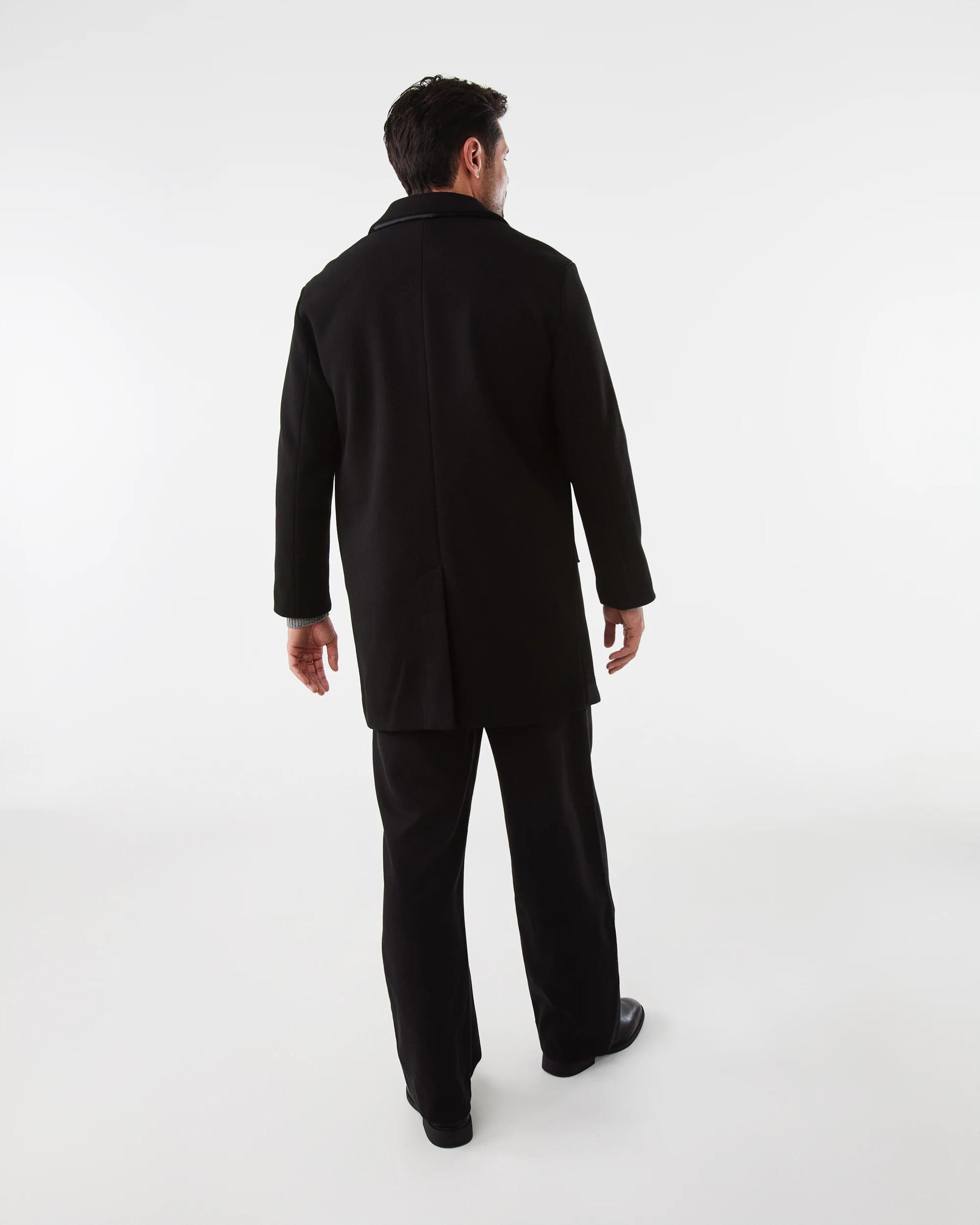 4 Smart Casual Coat Black, 4 of 7