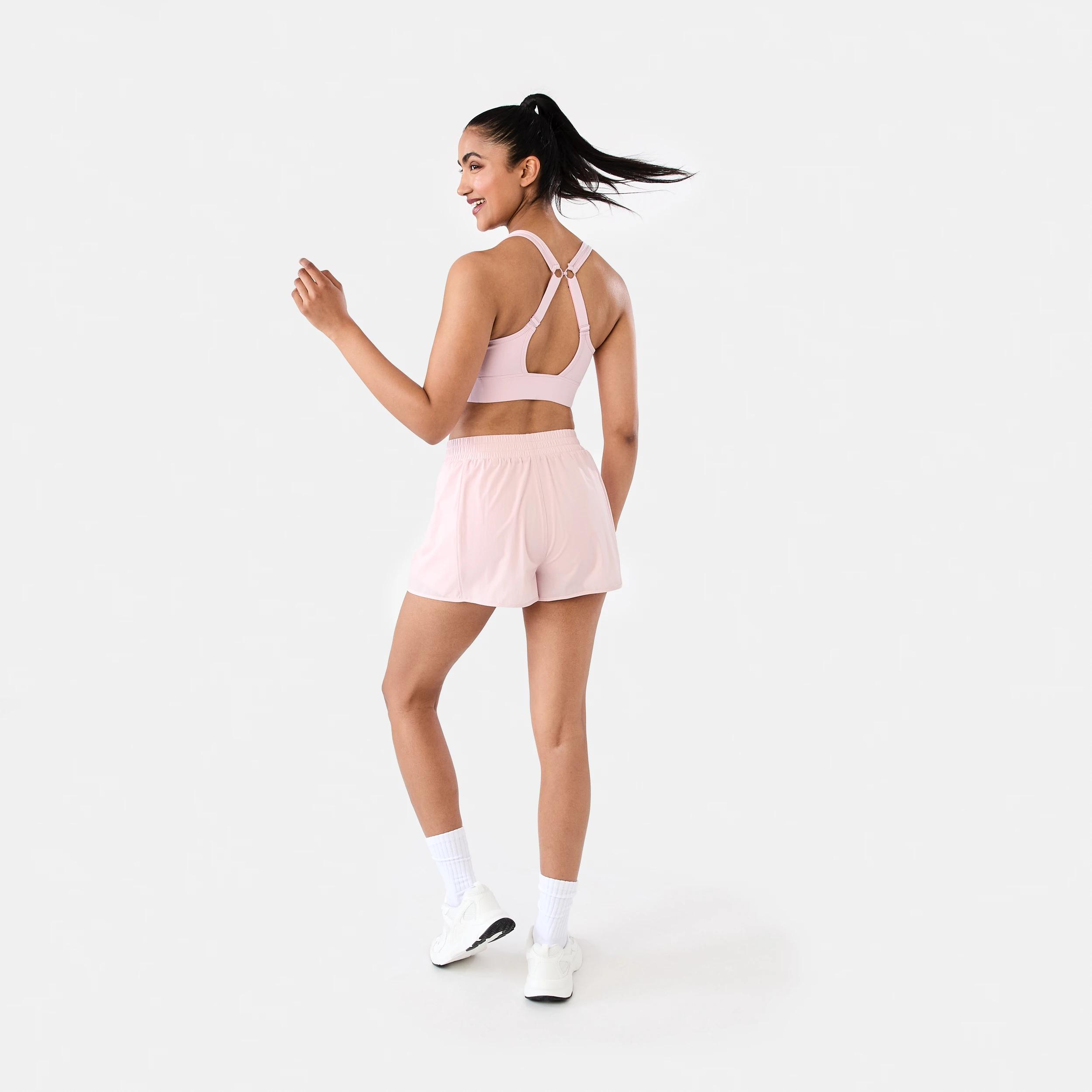 3 Active Womens Running Shorts AURA PINK, 3 of 7