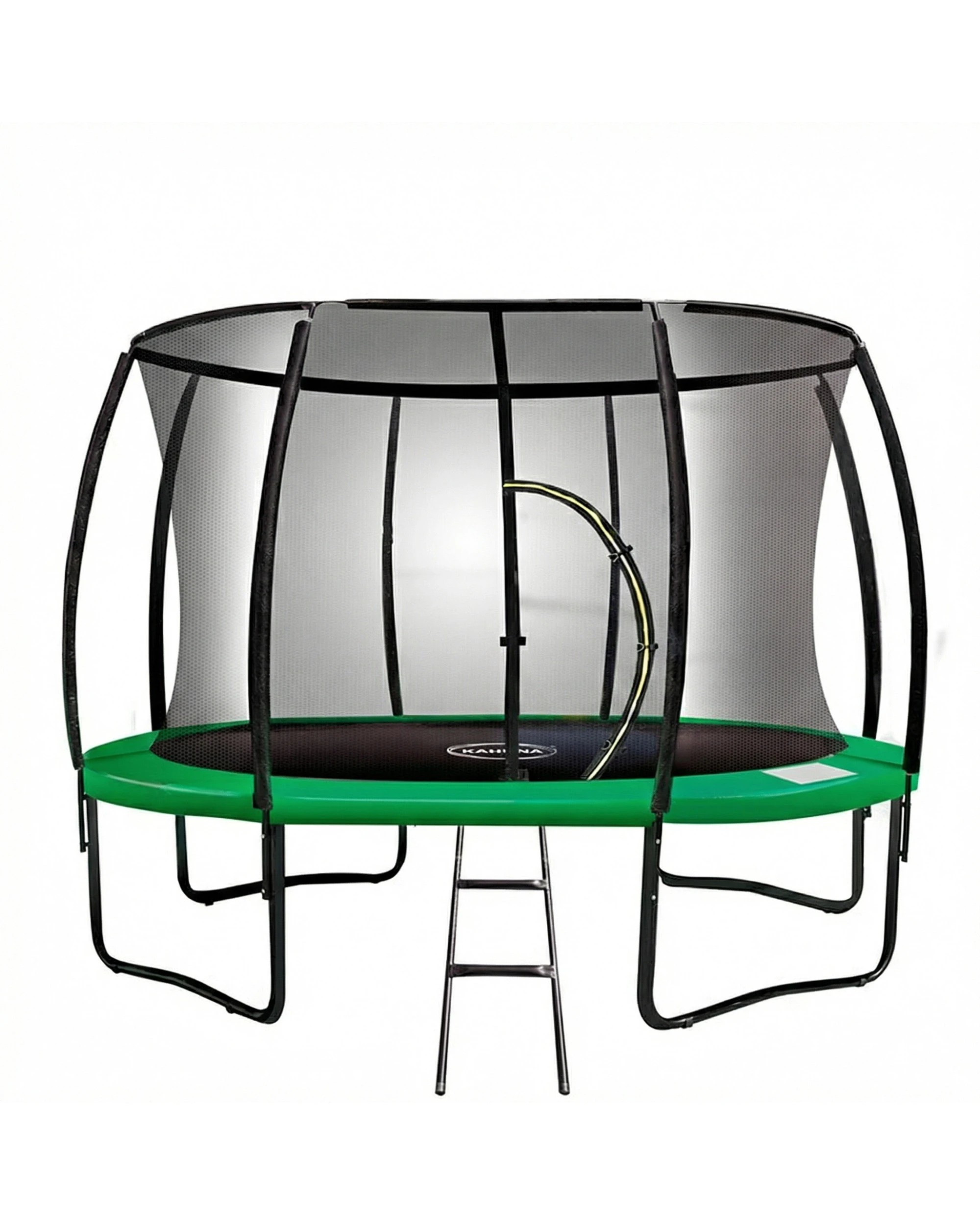 1 Kahuna 12 ft Trampoline - Green, 1 of 7