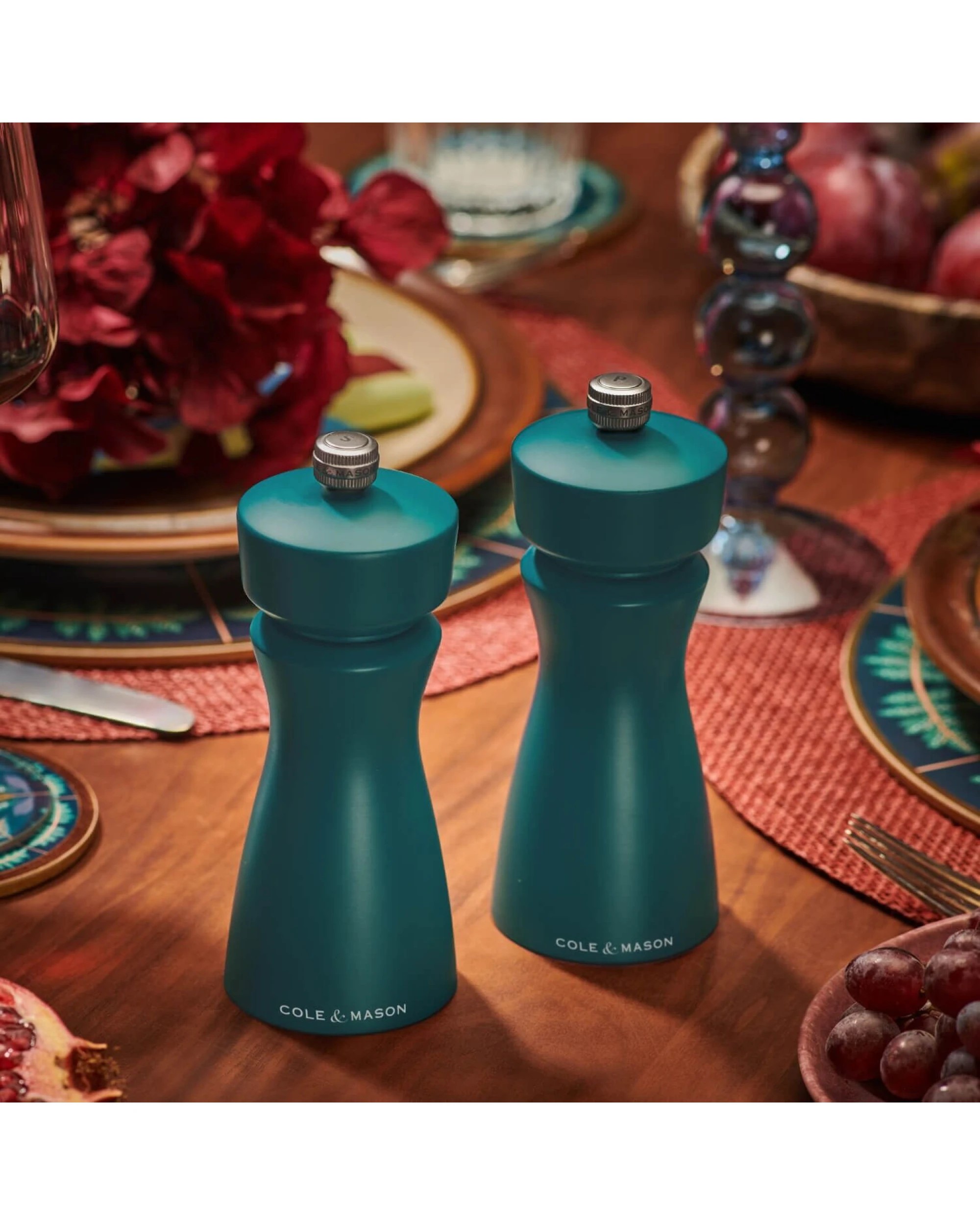 2 Cole & Mason Kenton Salt & Pepper Mill Adjustable Ceramic Grinder - Sea Salt, 2 of 9