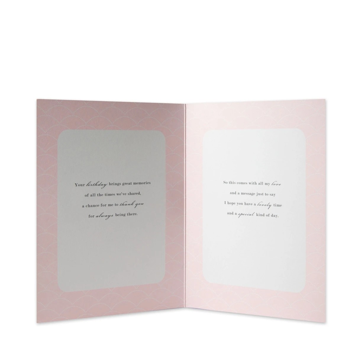 2 Connections from Hallmark Birthday Card For Mum - Butterfly & Flowers, 2 of 3