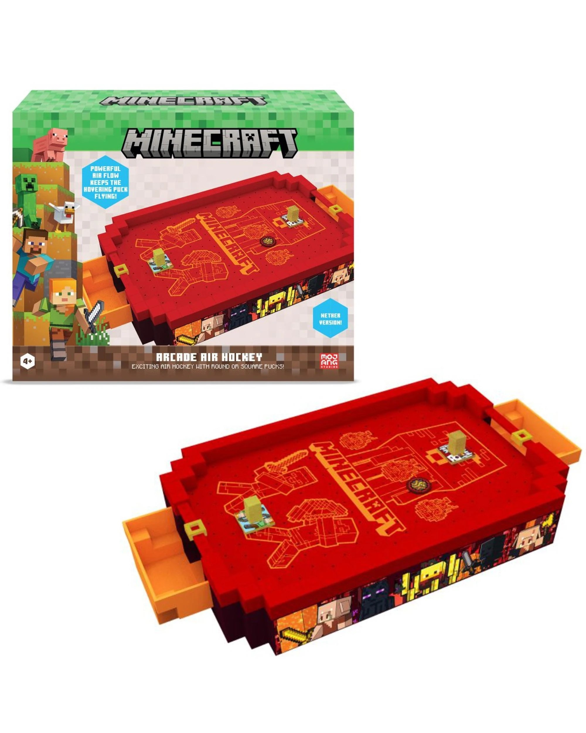 1 Minecraft Nether Arcade Air Hockey - Core Series, 1 of 3