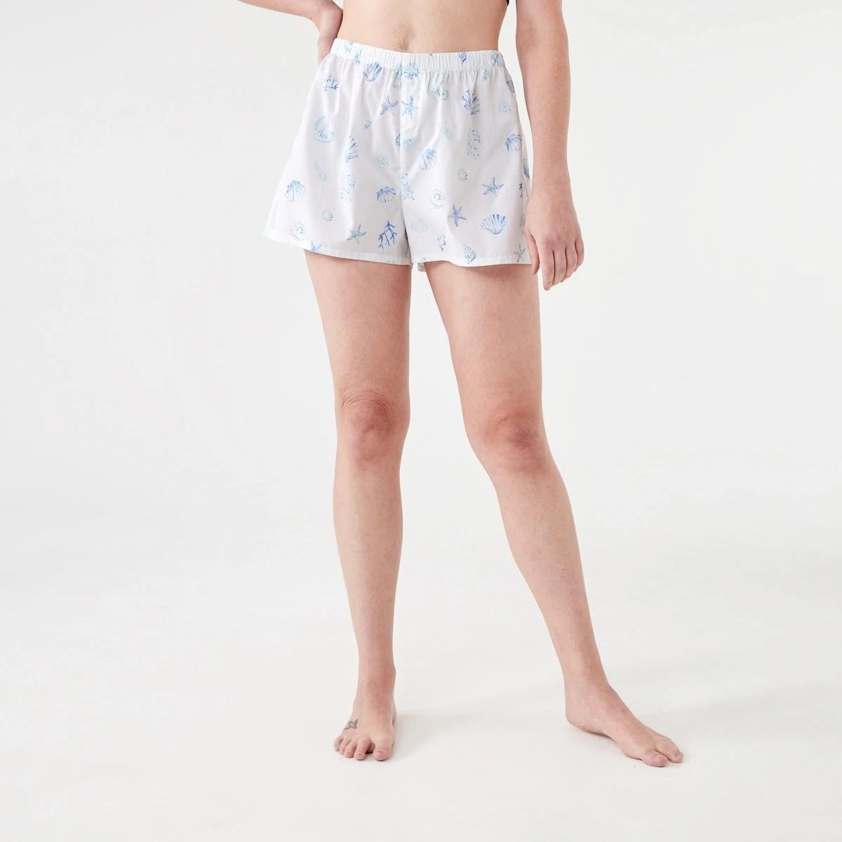 6 Woven Boxer Shorts SHELLS WHISPER WHITE, 6 of 6
