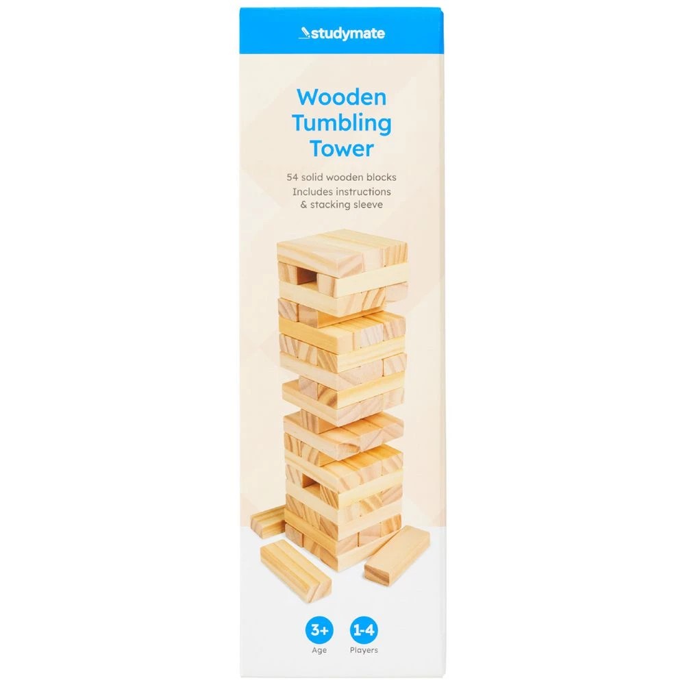 1 Studymate Wooden Tumbling Tower, 1 of 4