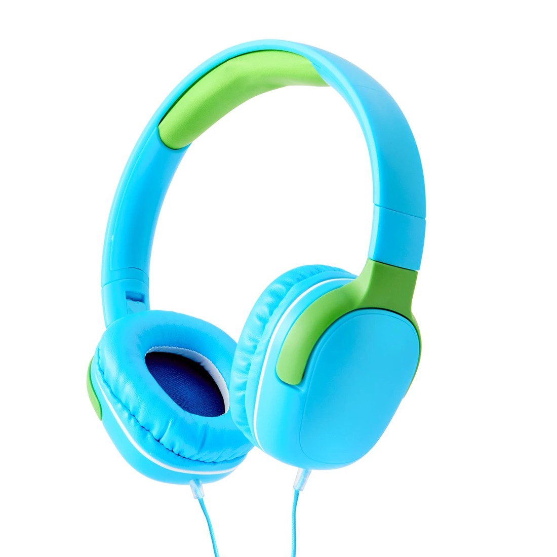 1 Over-Ear Wired Kids Headphones - Blue, 1 of 9