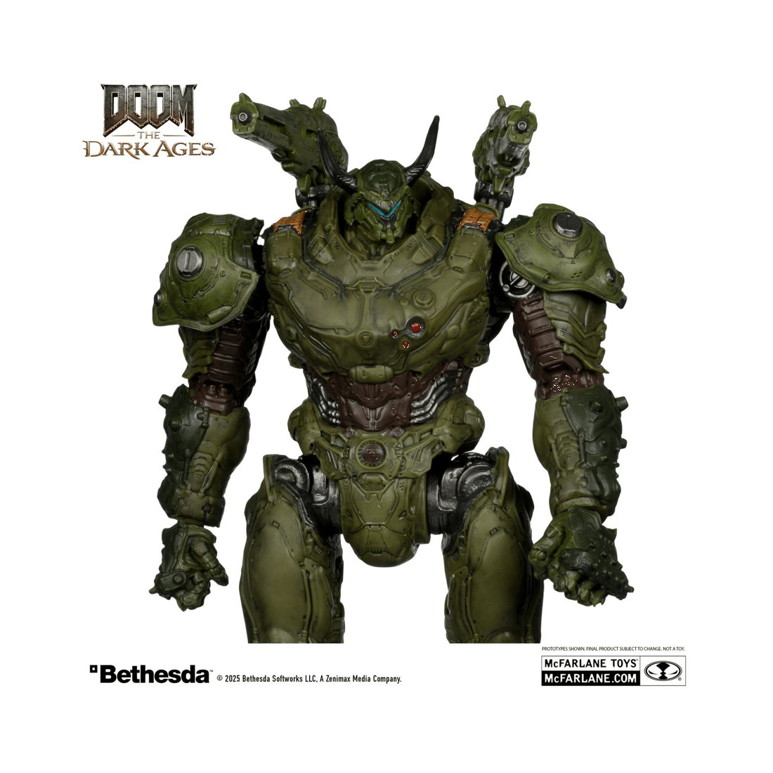 3 McFarlane Toys Doom The Dark Ages Doom Slayer Atlan 12 inch Action Figure, 3 of 8