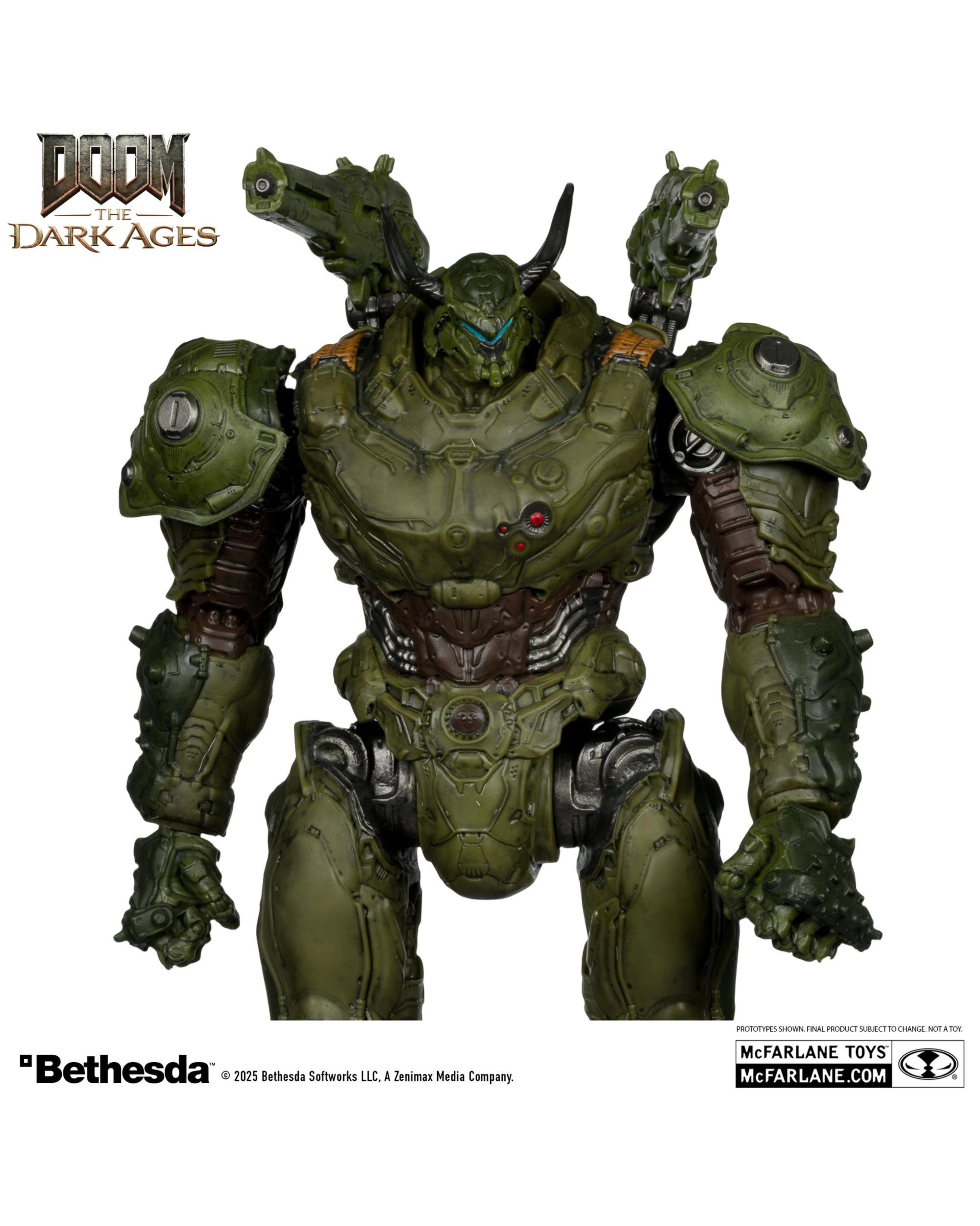 3 Doom The Dark Ages Doom Slayer Atlan 12 inch Action Figure, 3 of 8