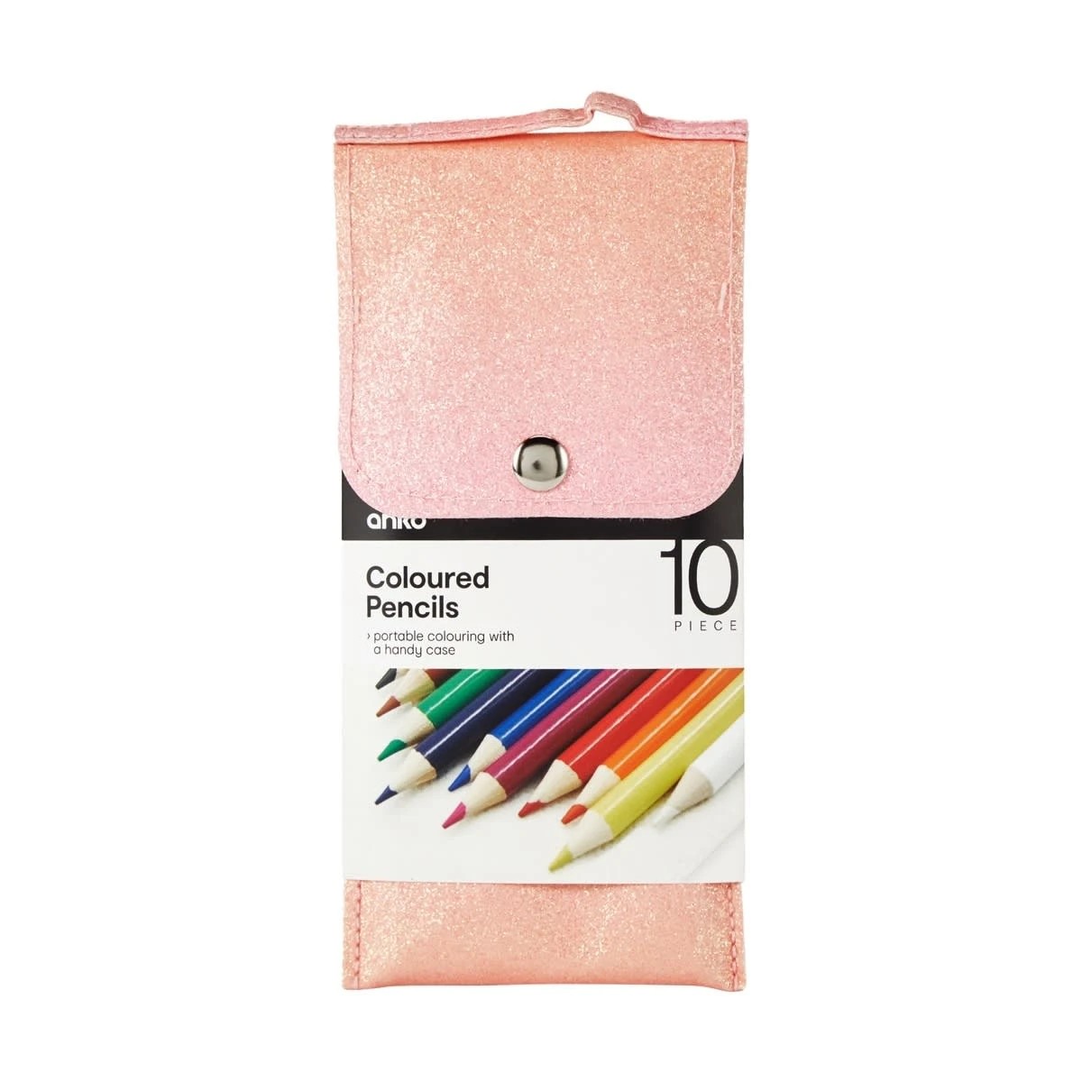 1 10 Piece Coloured Pencils, 1 of 6