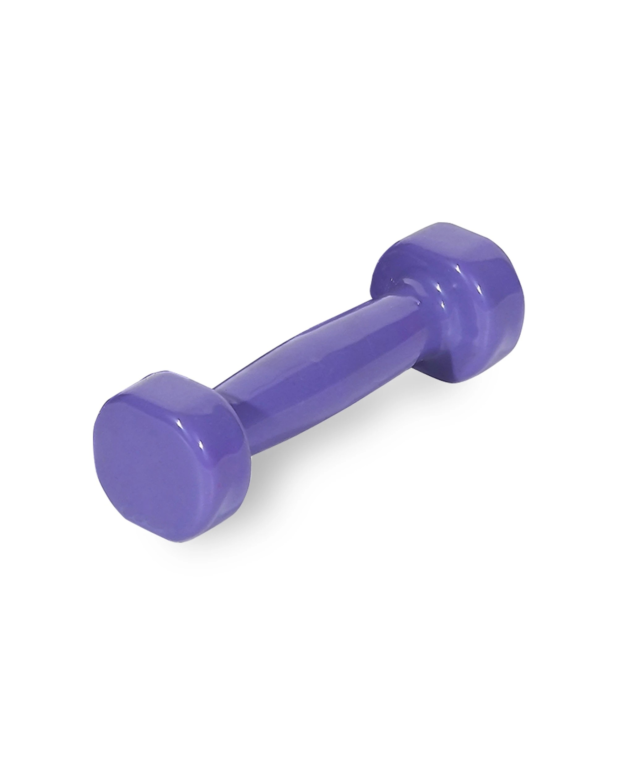 1 BodyWorx Vinyl Dipped Weighted Dumbbell 0.5kg Home Gym Workout Set Strength Training - Purple, 1 of 1