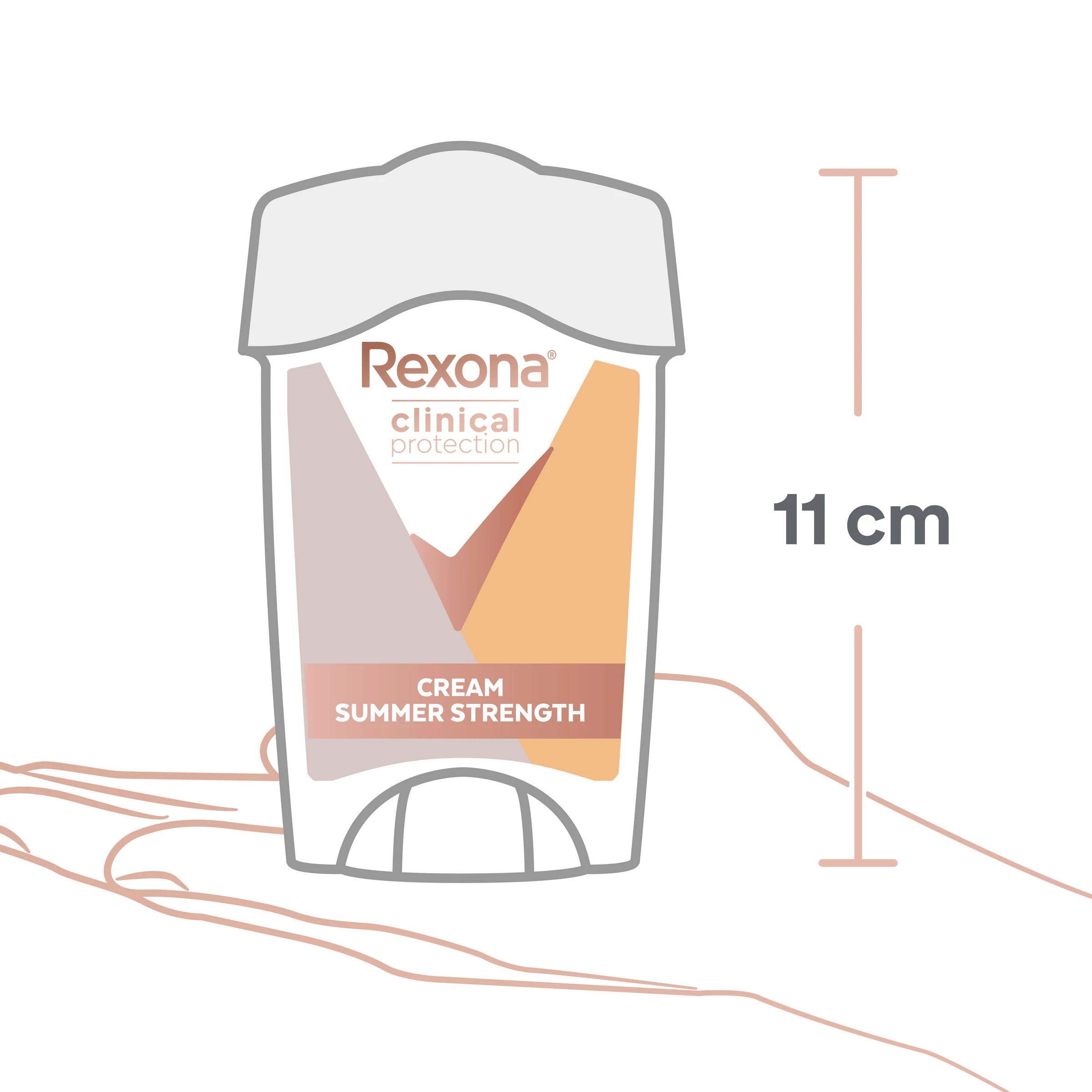 9 Rexona Summer Strength Clinical Protection Antiperspirant 45ml, 9 of 10