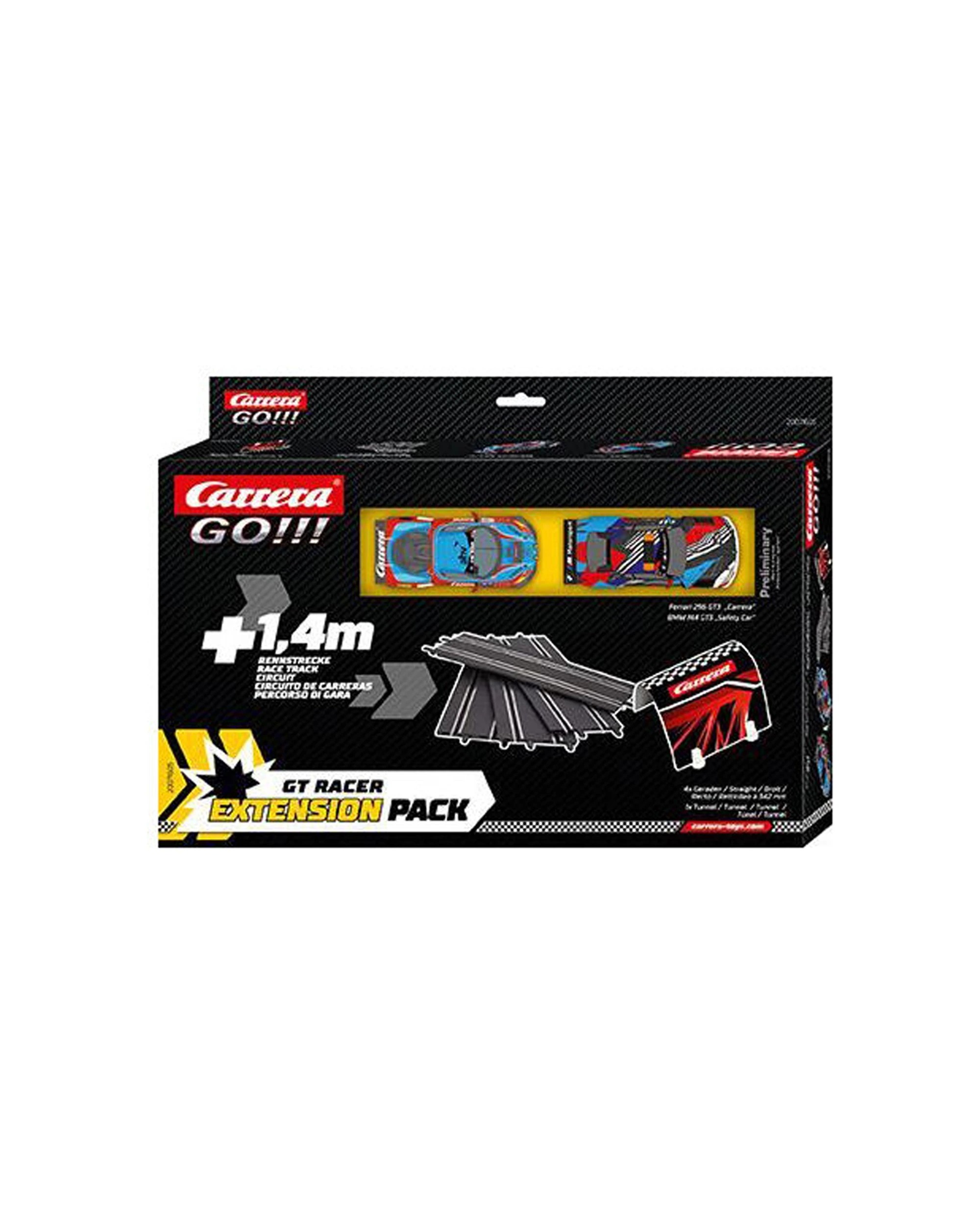 3 Carrera GT Racer Extension Pack - Slot Car Race Set - 2 Cars With Tunnel
 - black, 3 of 4