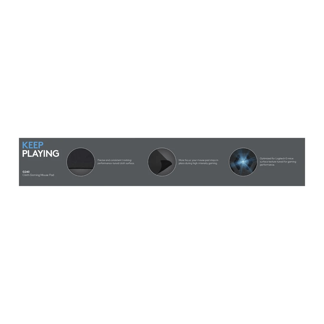 7 Logitech G240 Cloth Gaming Mouse Pad, 7 of 7