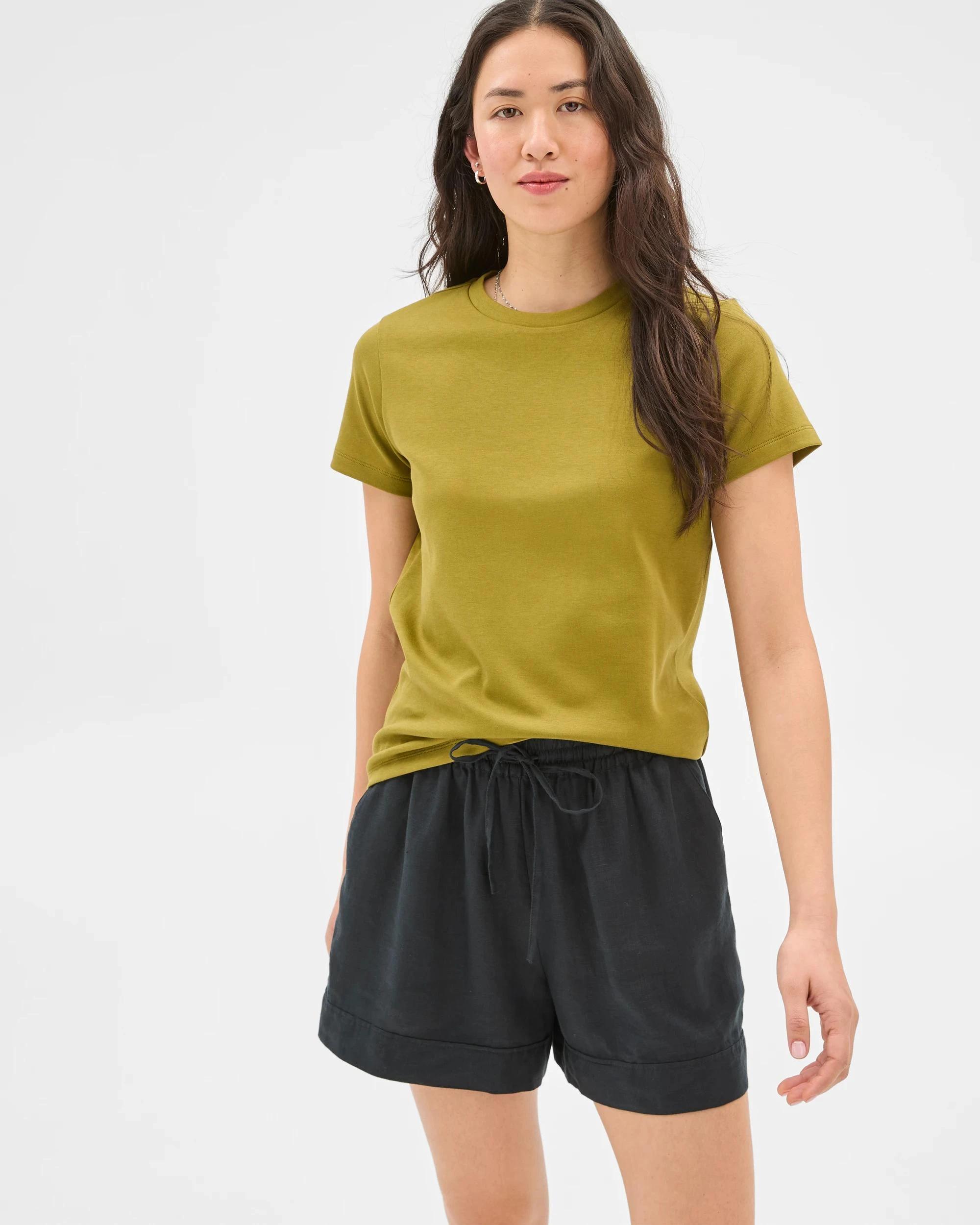 1 Target Australian Cotton Interlock Neat T-Shirt PARROT GREEN, 1 of 8